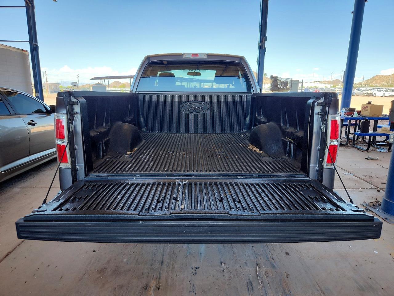 2010 Ford F150 Gray vin: 1FTMF1CW0AKE60464