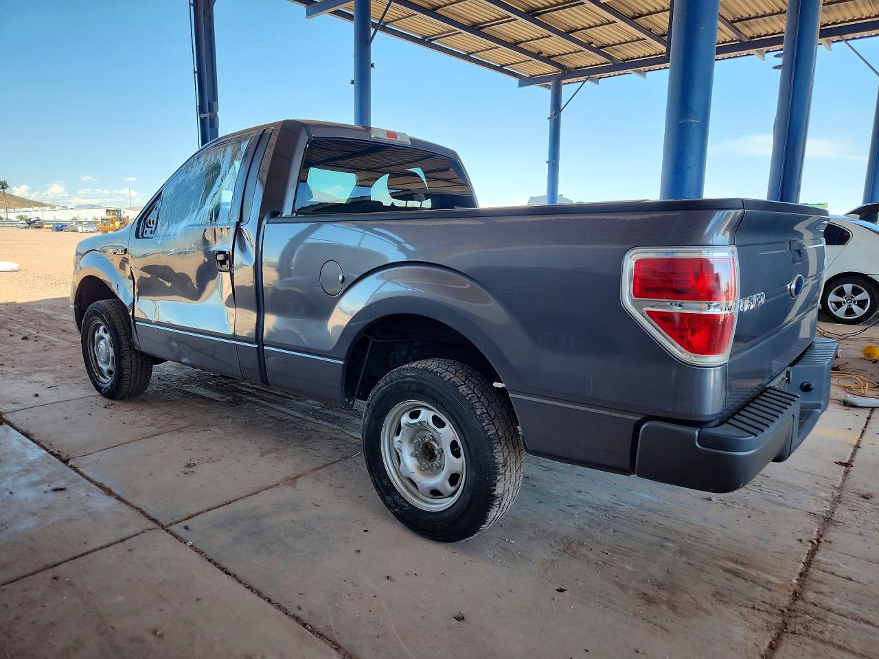 2010 Ford F150 Gray vin: 1FTMF1CW0AKE60464