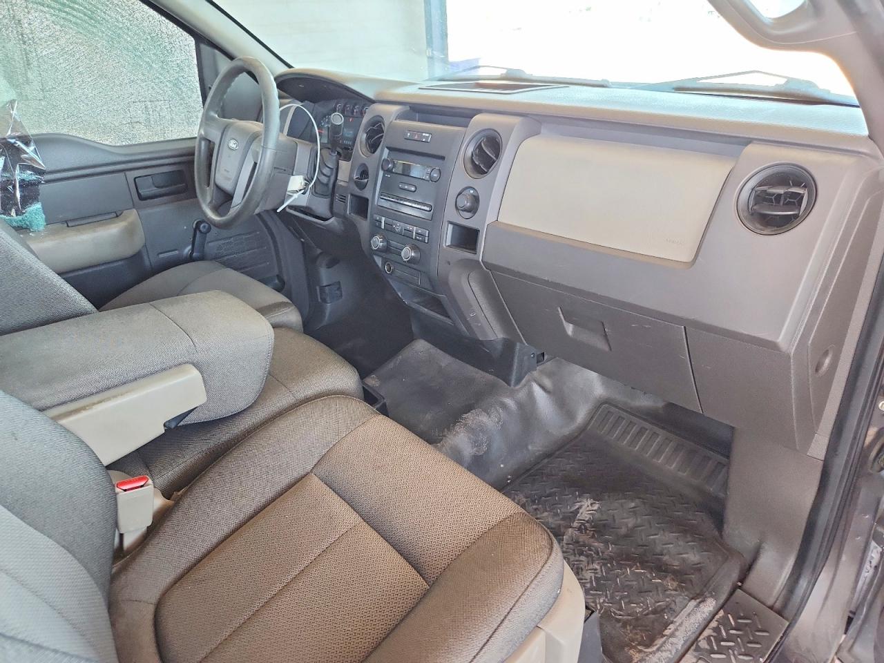 2010 Ford F150 Gray vin: 1FTMF1CW0AKE60464