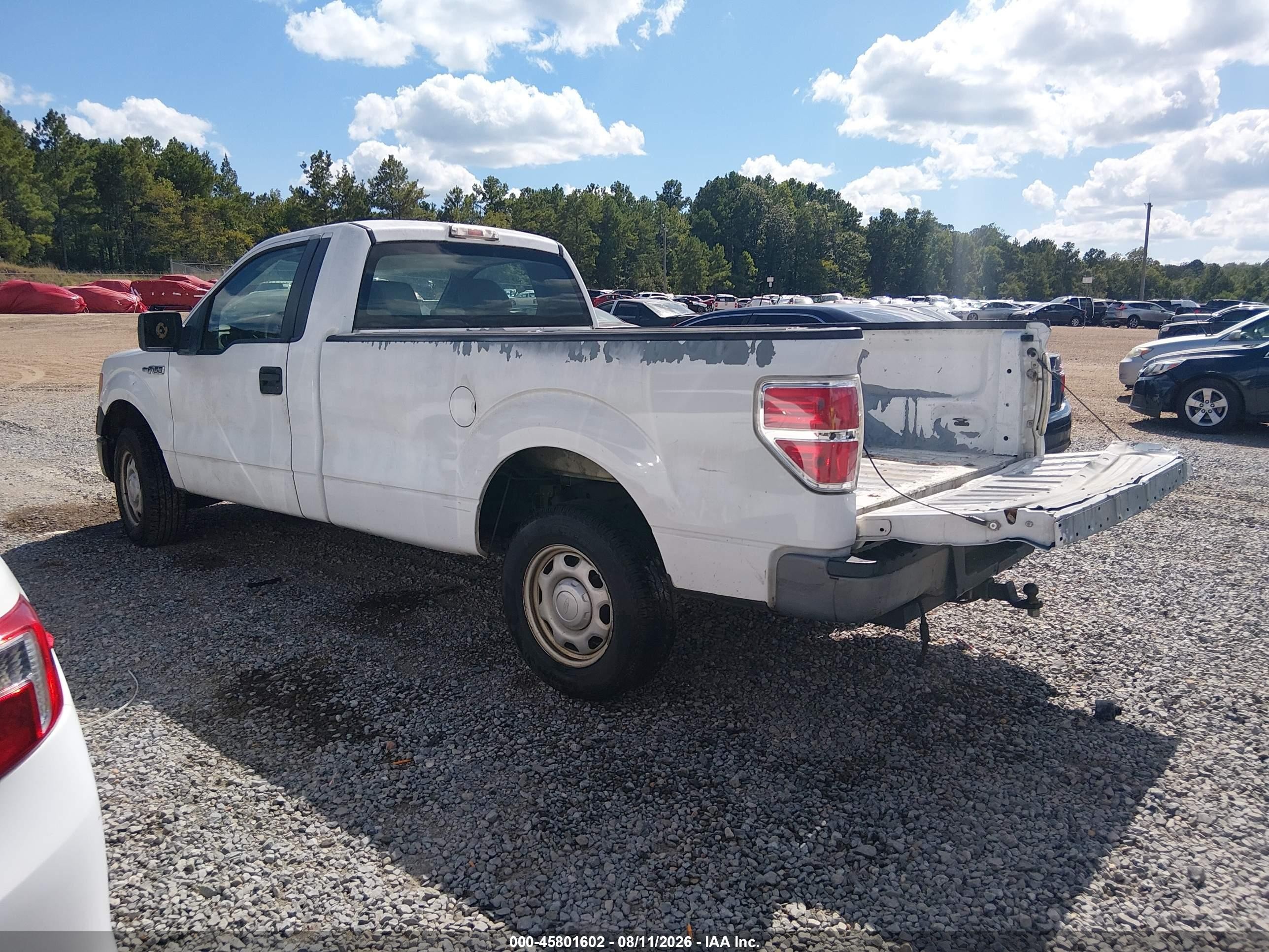 2010 Ford F-150 Stx/xl/xlt White vin: 1FTMF1CW1AKA89606
