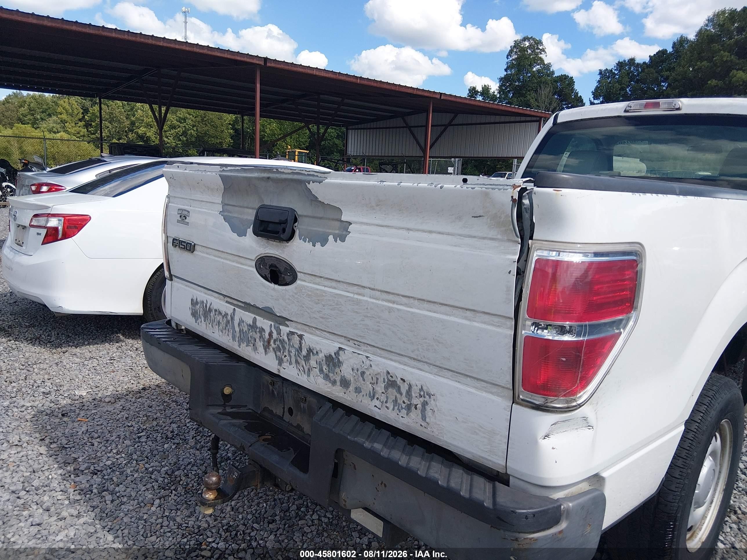 2010 Ford F-150 Stx/xl/xlt White vin: 1FTMF1CW1AKA89606