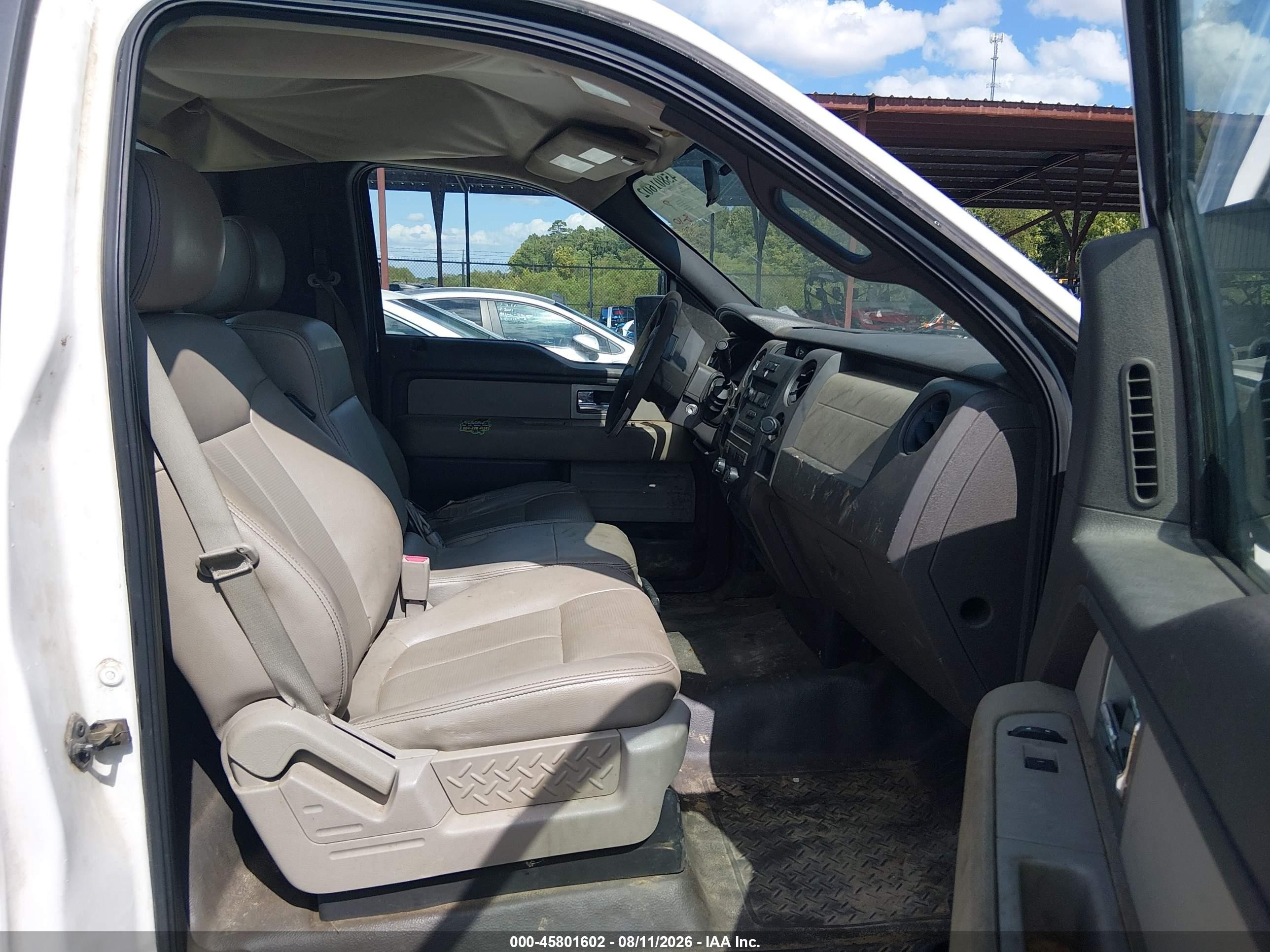 2010 Ford F-150 Stx/xl/xlt White vin: 1FTMF1CW1AKA89606