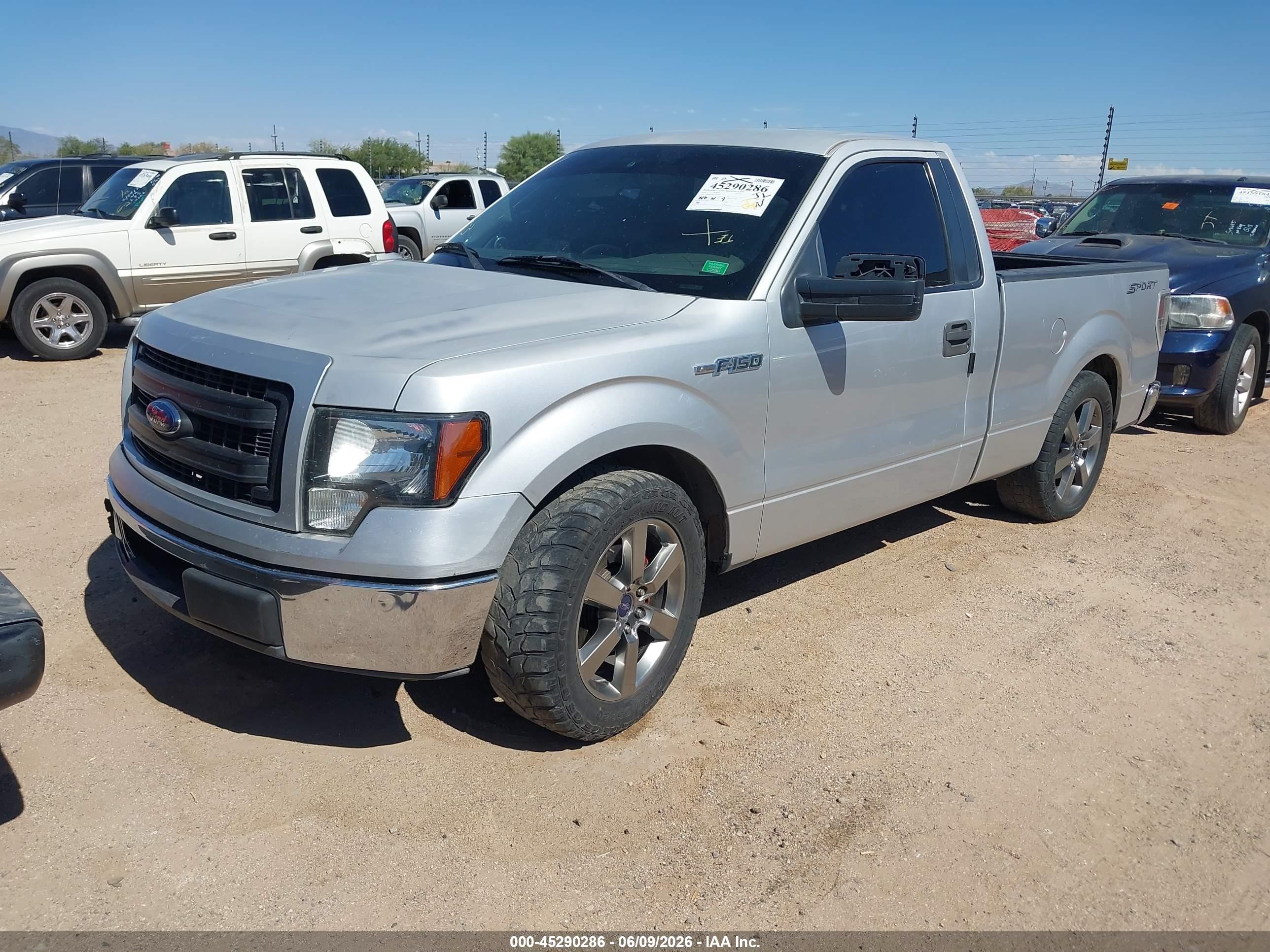 2010 Ford F-150 Stx/xl/xlt Silver vin: 1FTMF1CW1AKB86031