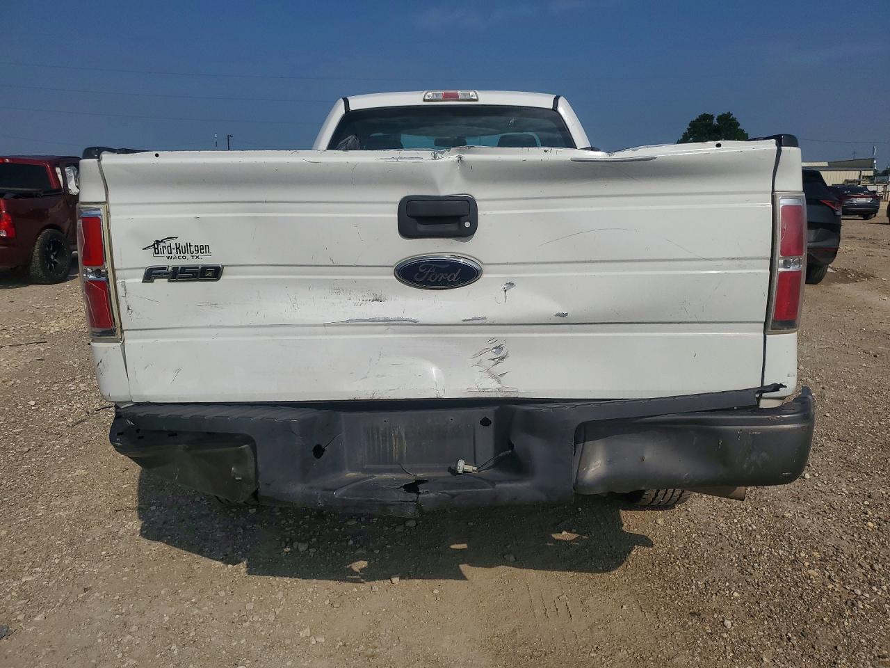 2010 Ford F150 White vin: 1FTMF1CW1AKE49165