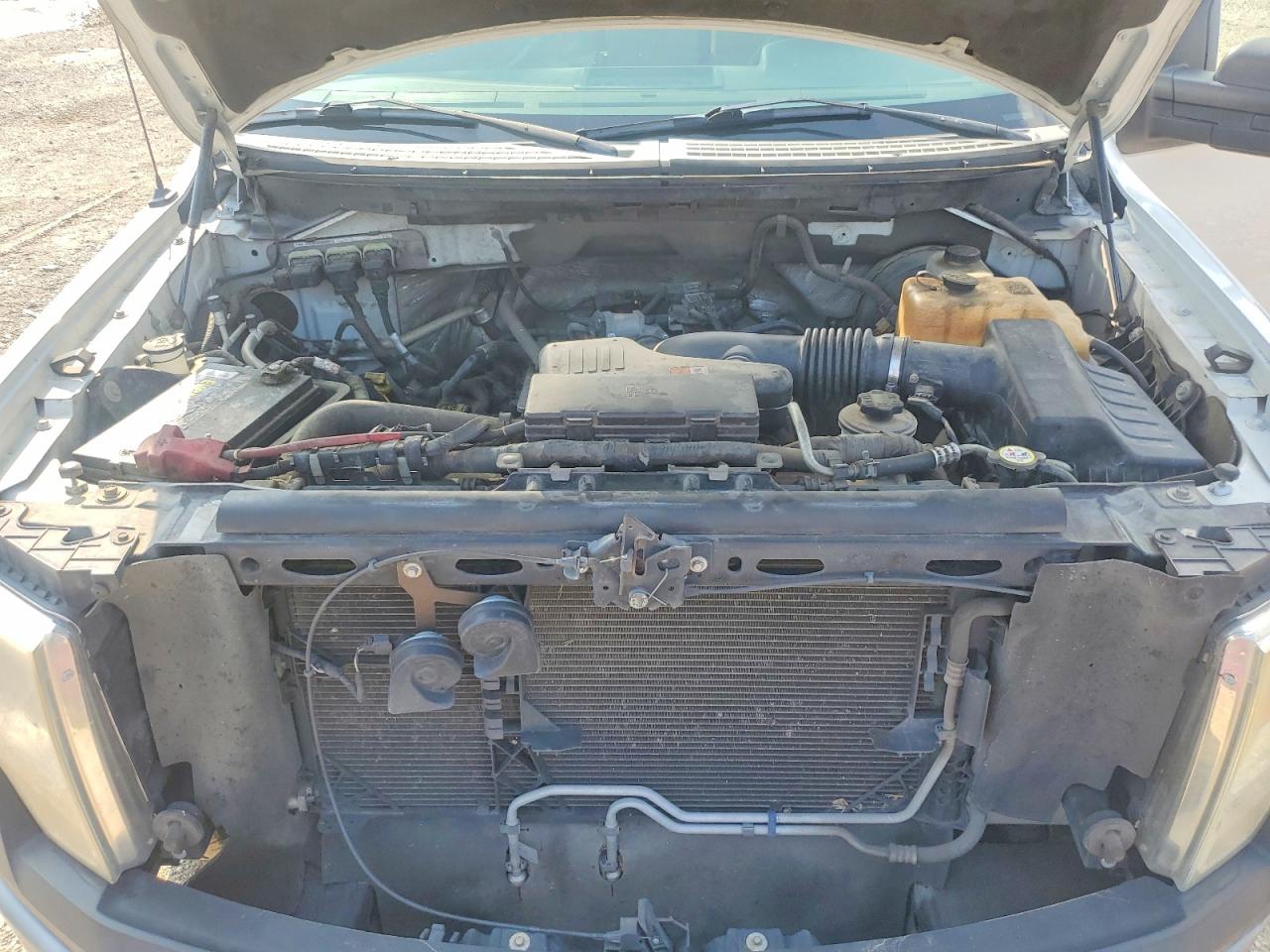 2010 Ford F150 White vin: 1FTMF1CW1AKE49165