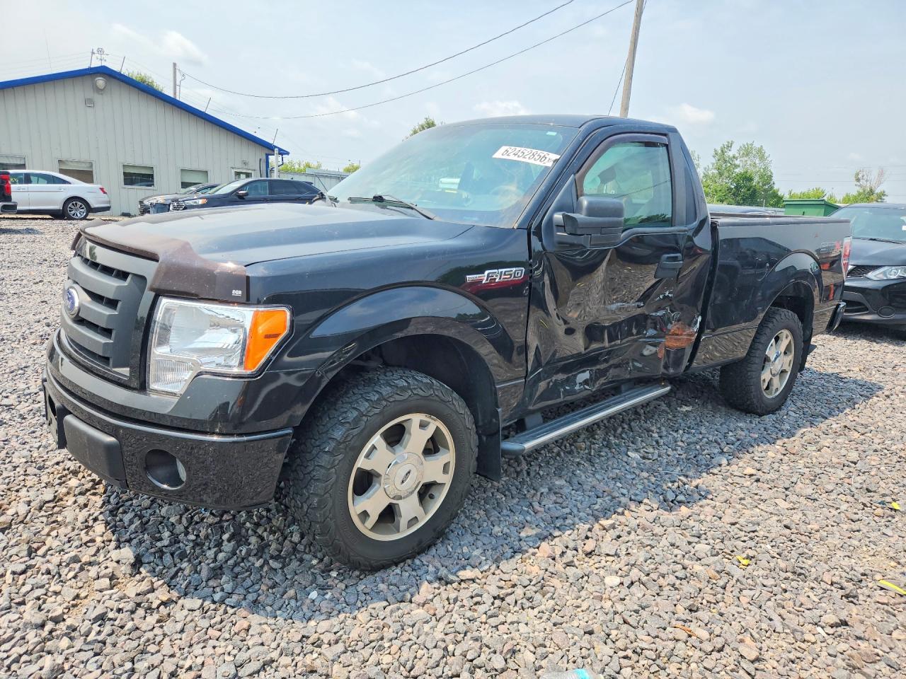 2010 Ford F150 Black vin: 1FTMF1CW3AFC46920