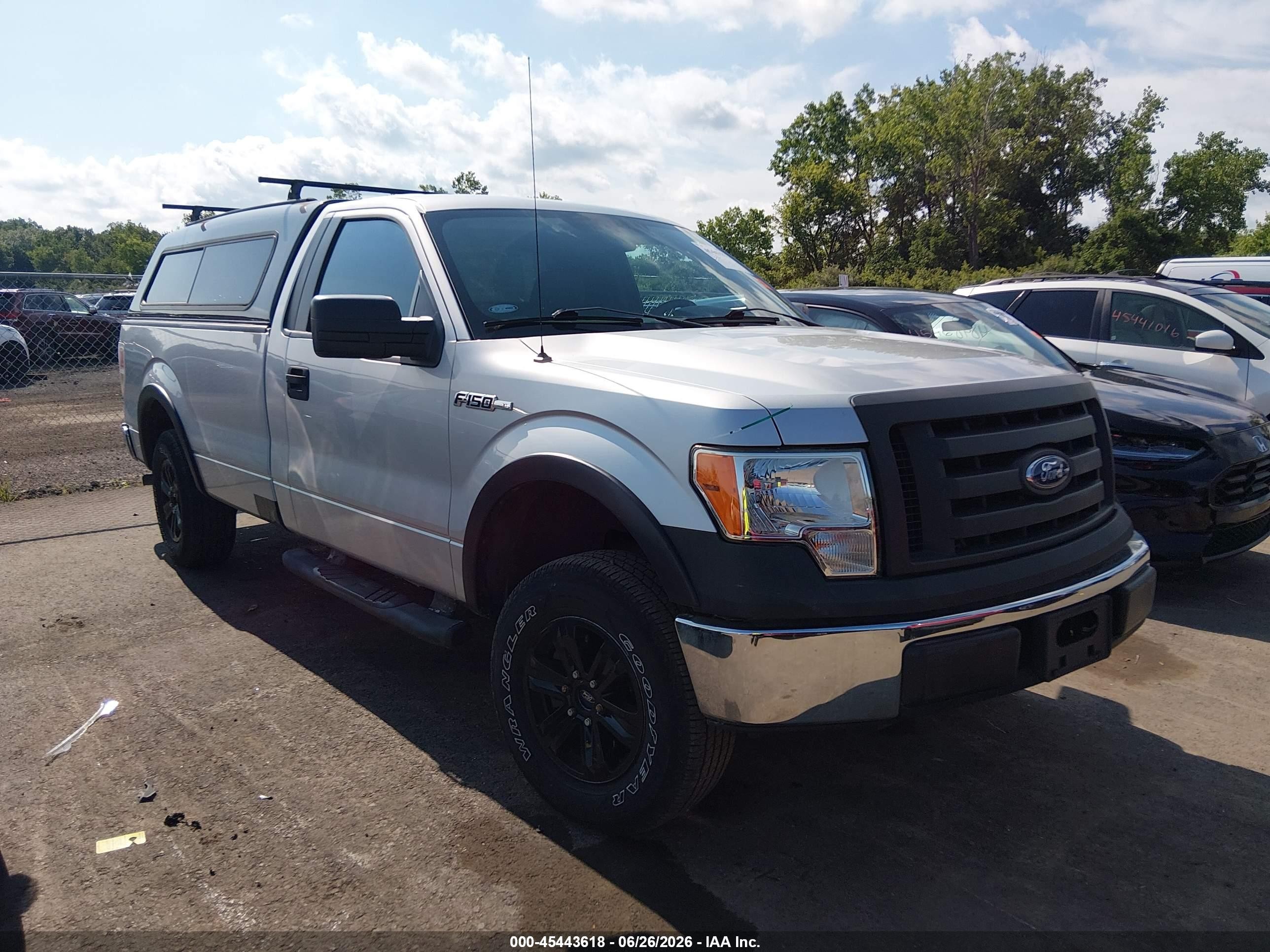 2010 Ford F-150 Stx/xl/xl W/mid-box Prep/xlt/xlt W/mid-box Prep Silver vin: 1FTMF1CW3AKA66960