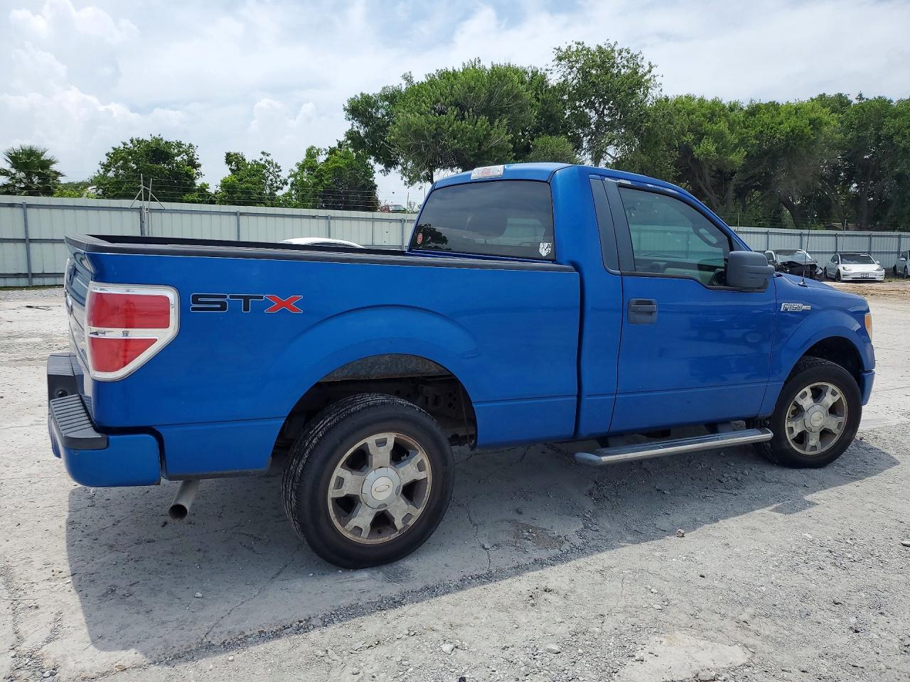 2010 Ford F-150 Синий vin: 1FTMF1CW3AKB57310