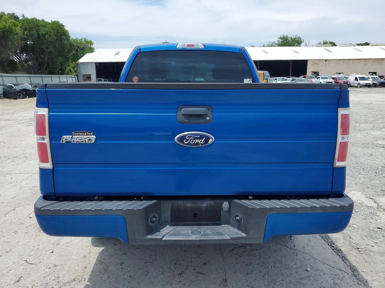 2010 Ford F-150 Синий vin: 1FTMF1CW3AKB57310