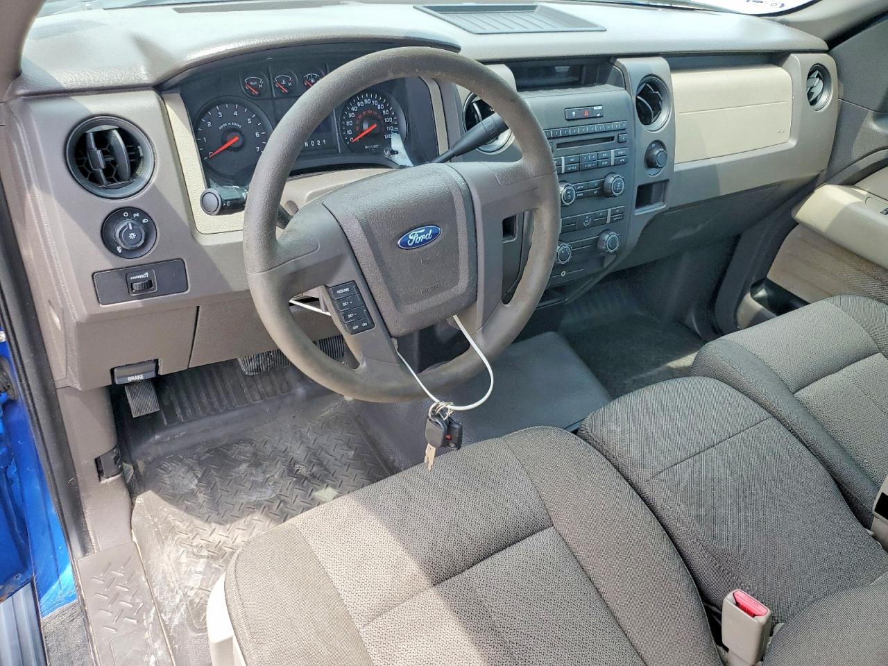 2010 Ford F-150 Синий vin: 1FTMF1CW3AKB57310