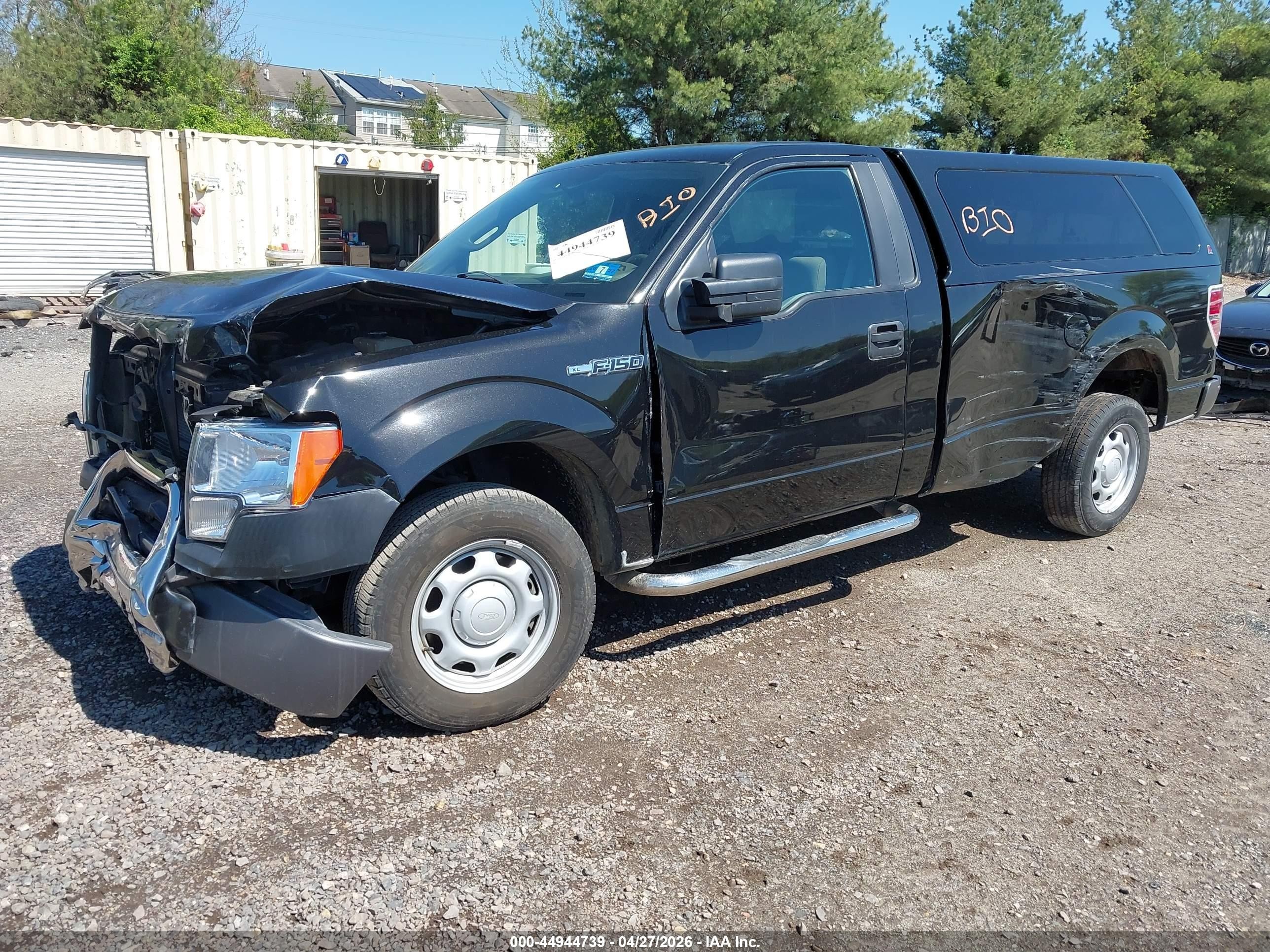 2010 Ford F-150 Stx/xl/xlt Black vin: 1FTMF1CW4AKB57235