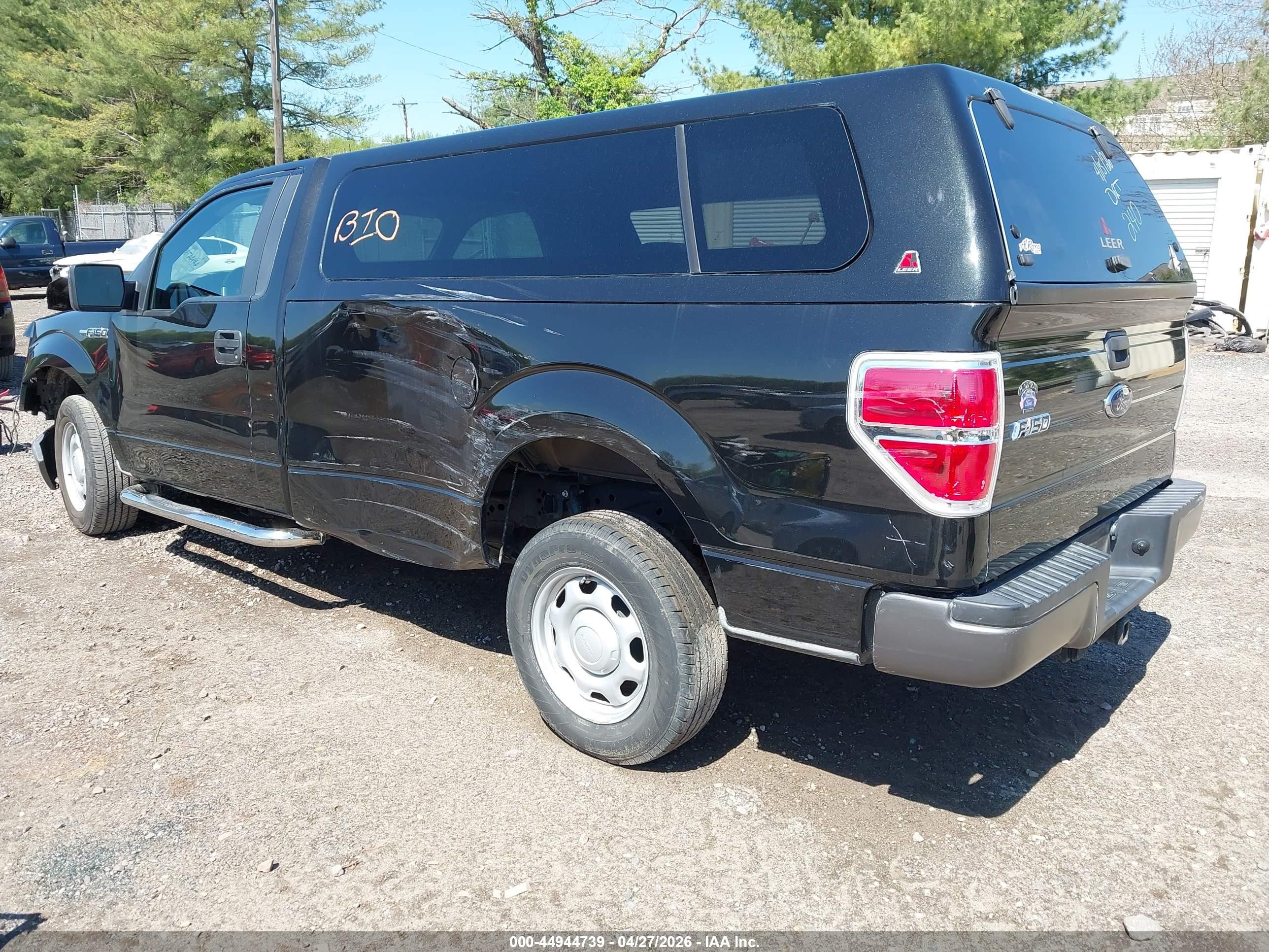 2010 Ford F-150 Stx/xl/xlt Black vin: 1FTMF1CW4AKB57235
