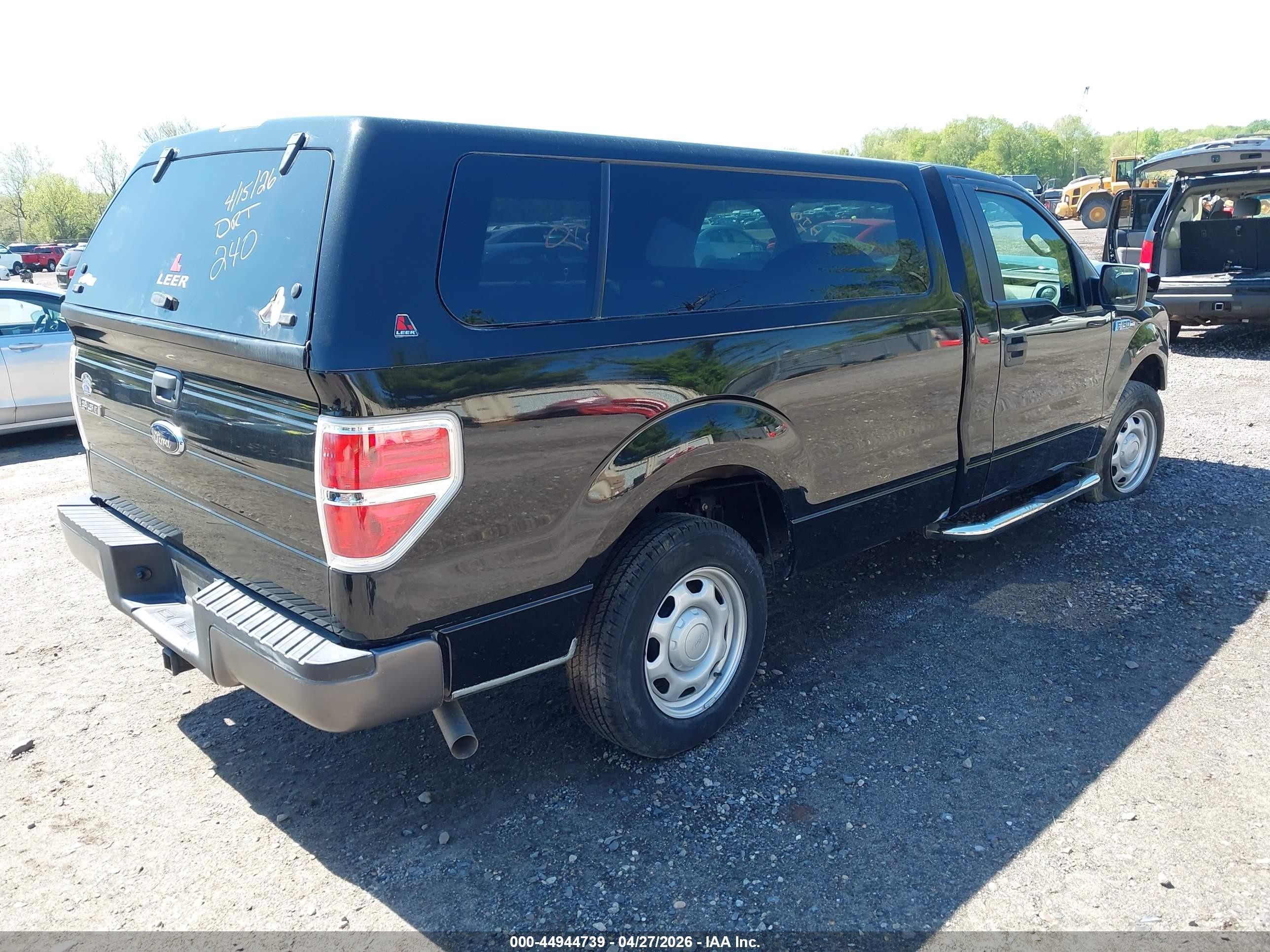 2010 Ford F-150 Stx/xl/xlt Black vin: 1FTMF1CW4AKB57235