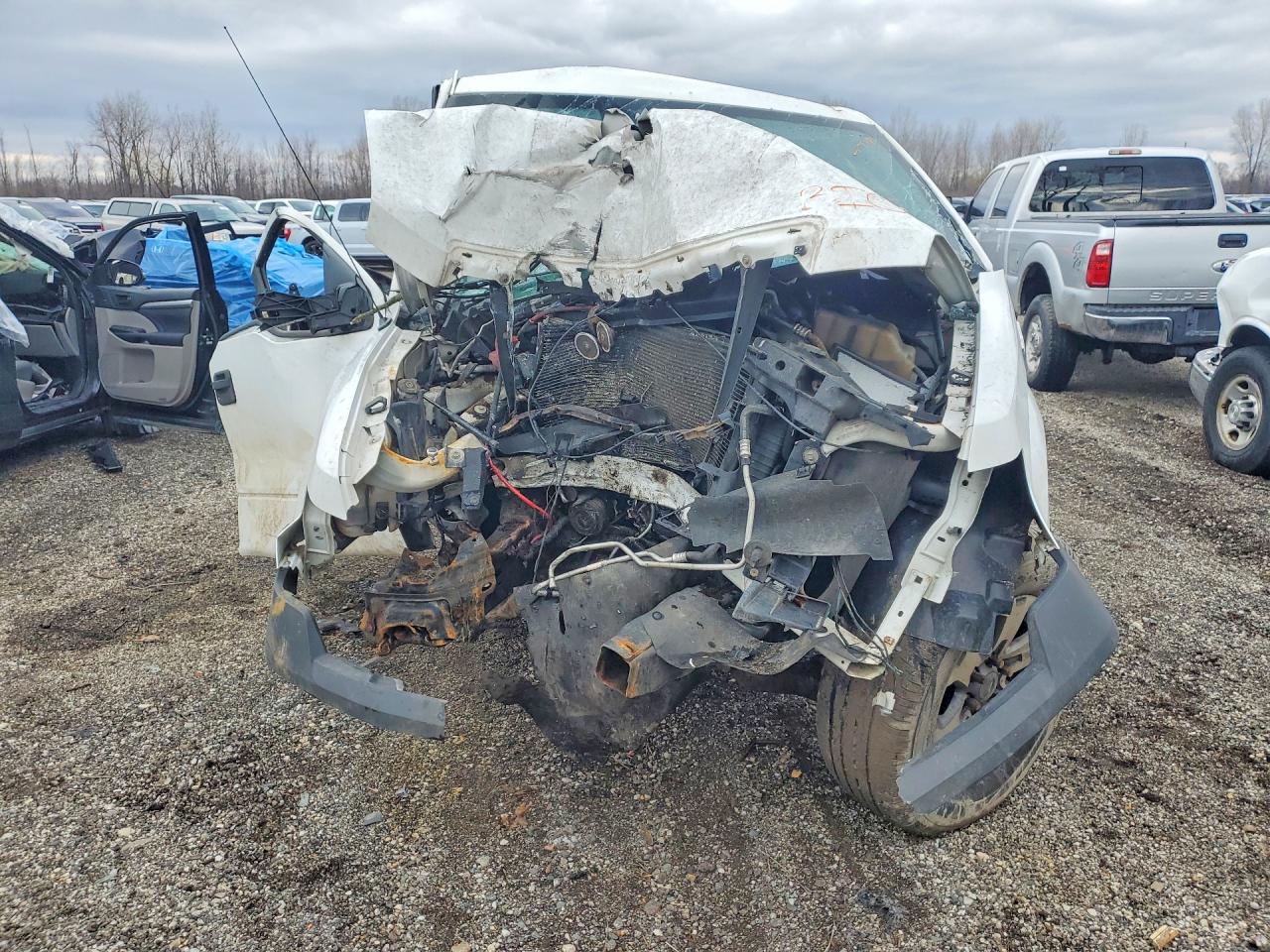 2010 Ford F150 Белый vin: 1FTMF1CW5AKA23334