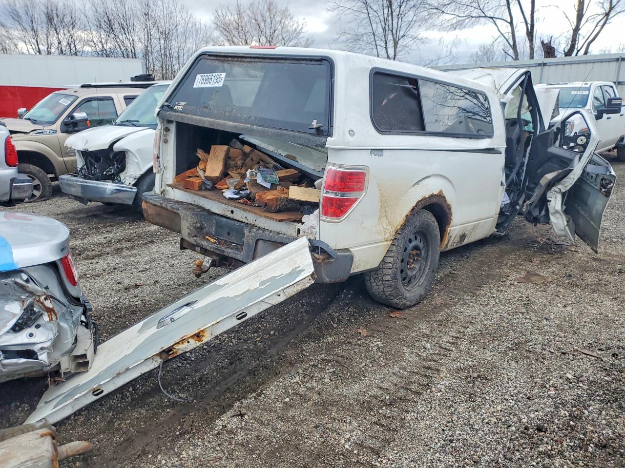 2010 Ford F150 Белый vin: 1FTMF1CW5AKA23334