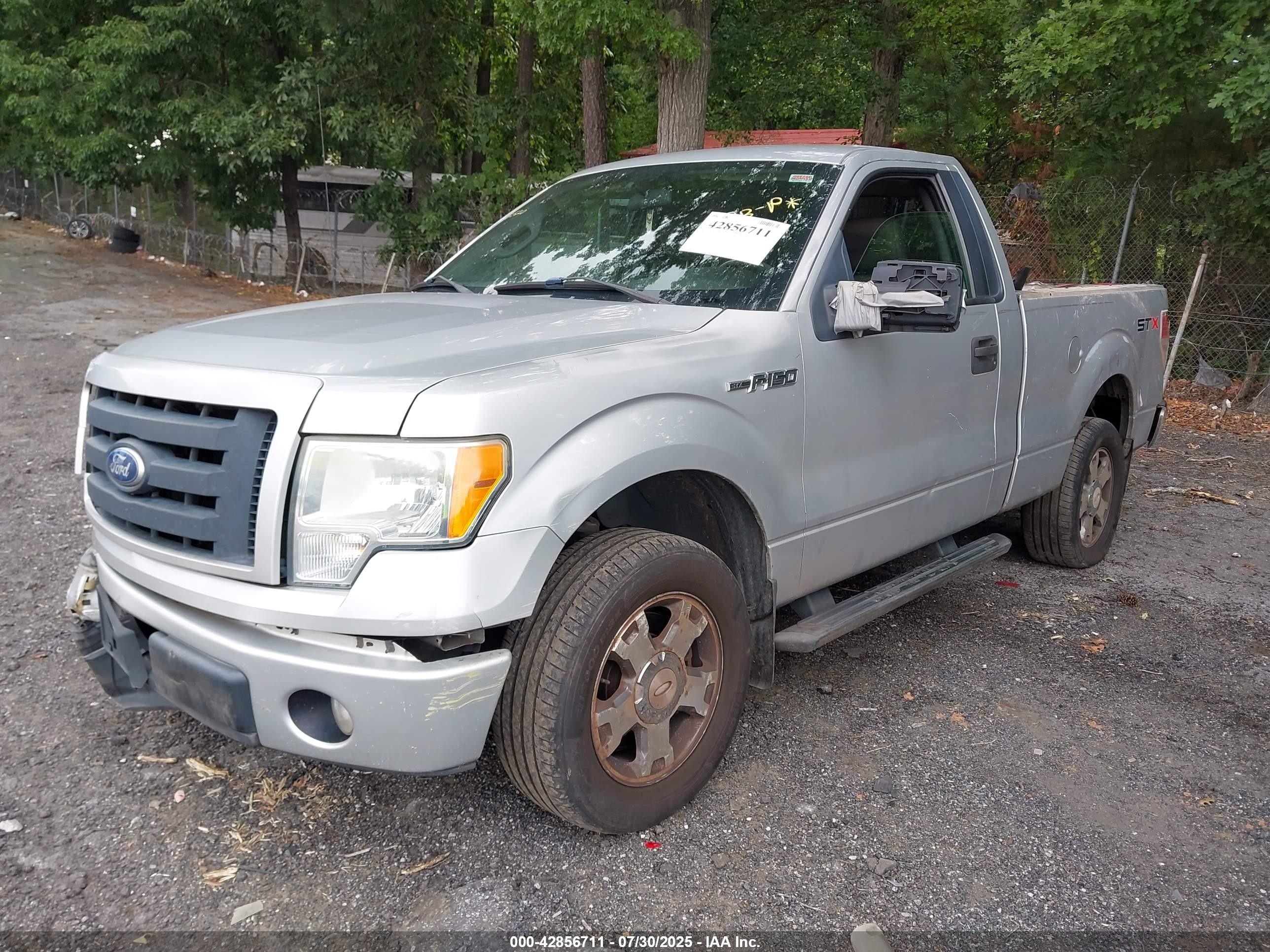 2010 Ford F-150 Stx/xl/xlt Серебряный vin: 1FTMF1CW5AKB84069
