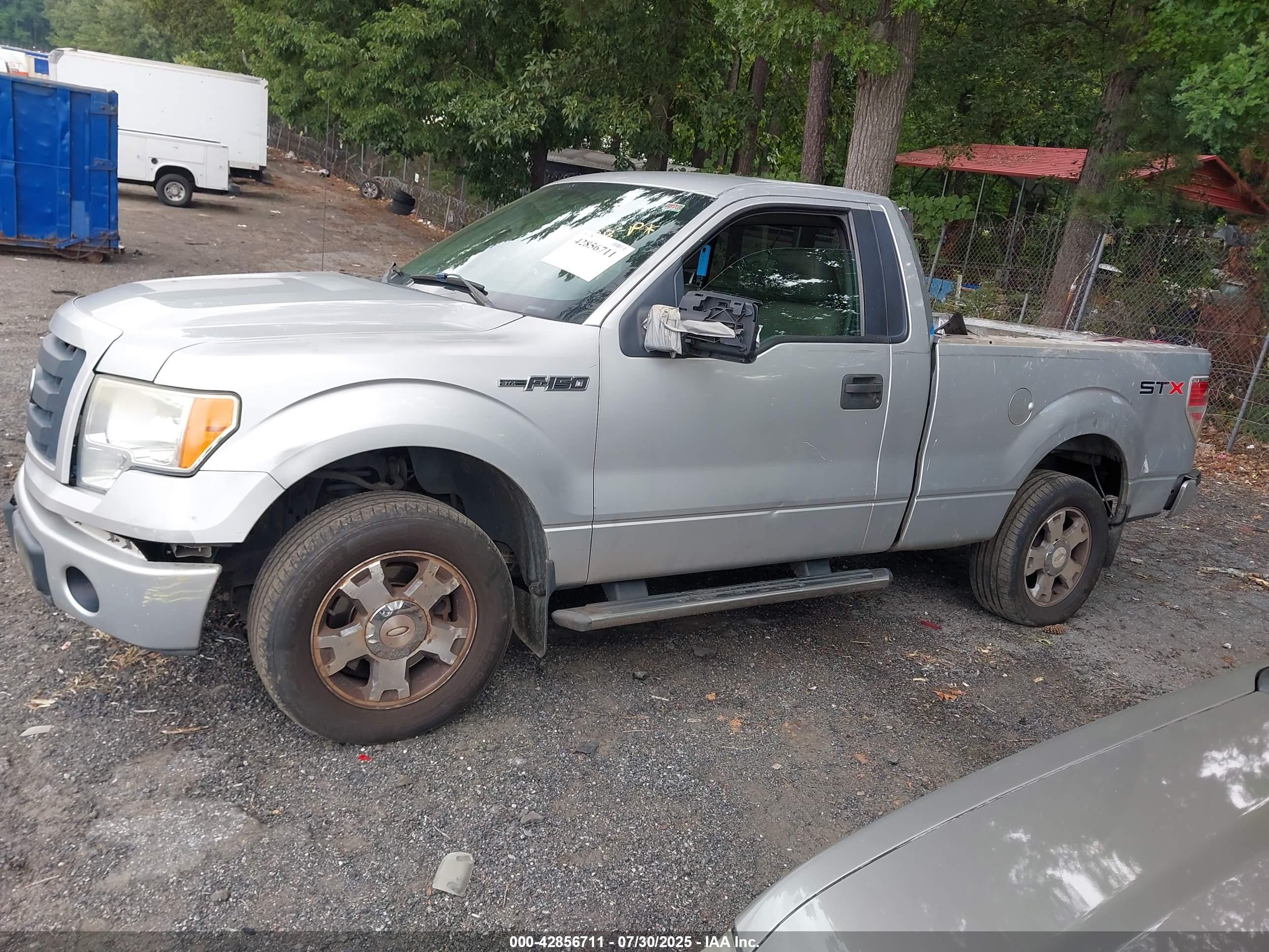 2010 Ford F-150 Stx/xl/xlt Серебряный vin: 1FTMF1CW5AKB84069