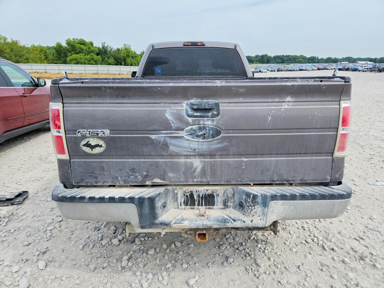 2010 Ford F150 Серый vin: 1FTMF1CW5AKE25368
