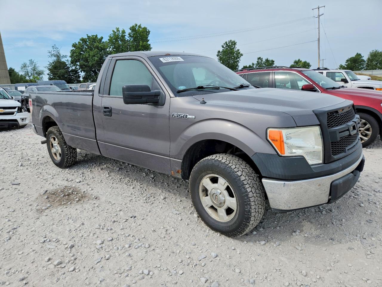 2010 Ford F150 Серый vin: 1FTMF1CW5AKE25368