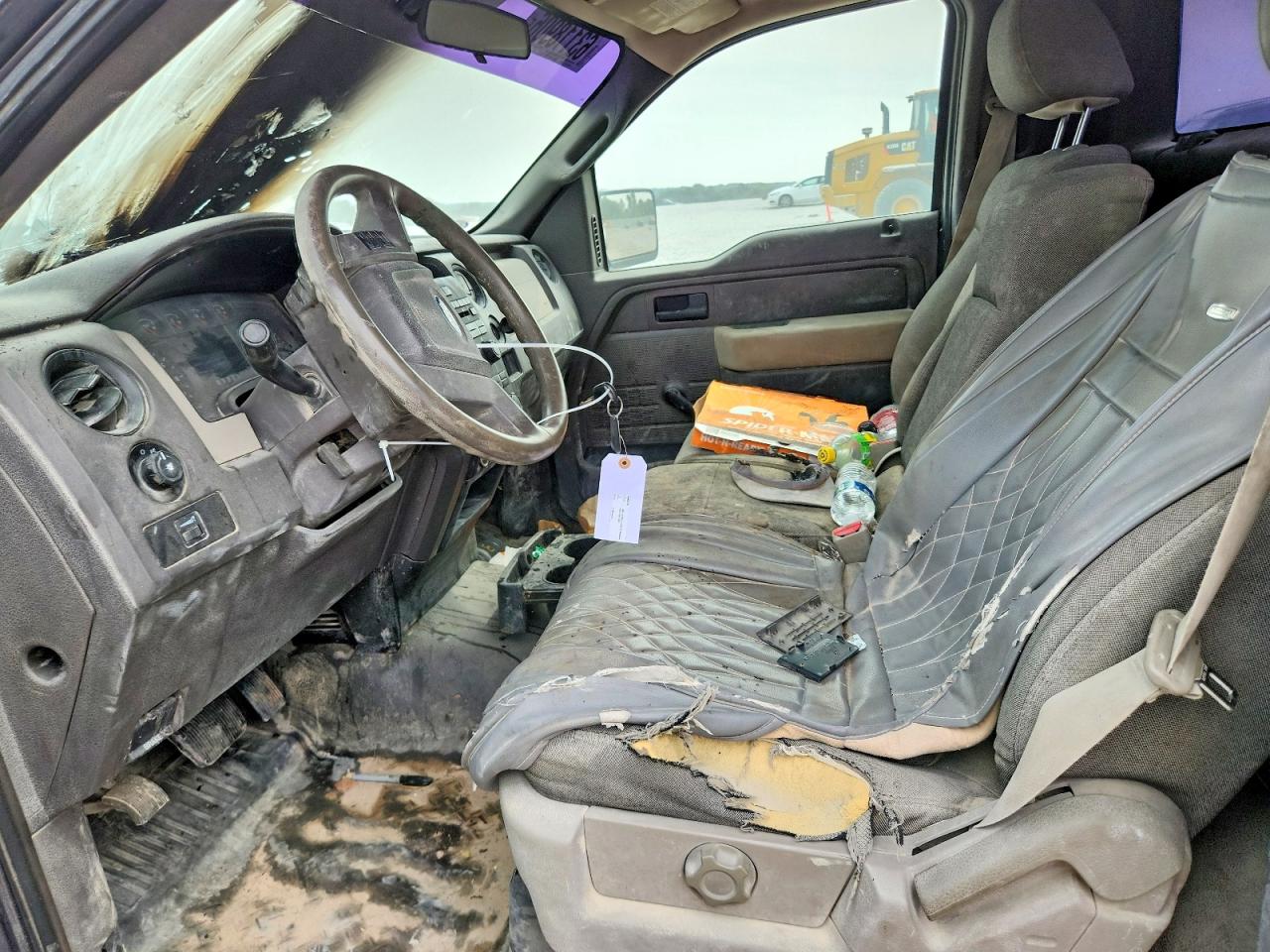 2010 Ford F150 Серый vin: 1FTMF1CW5AKE25368
