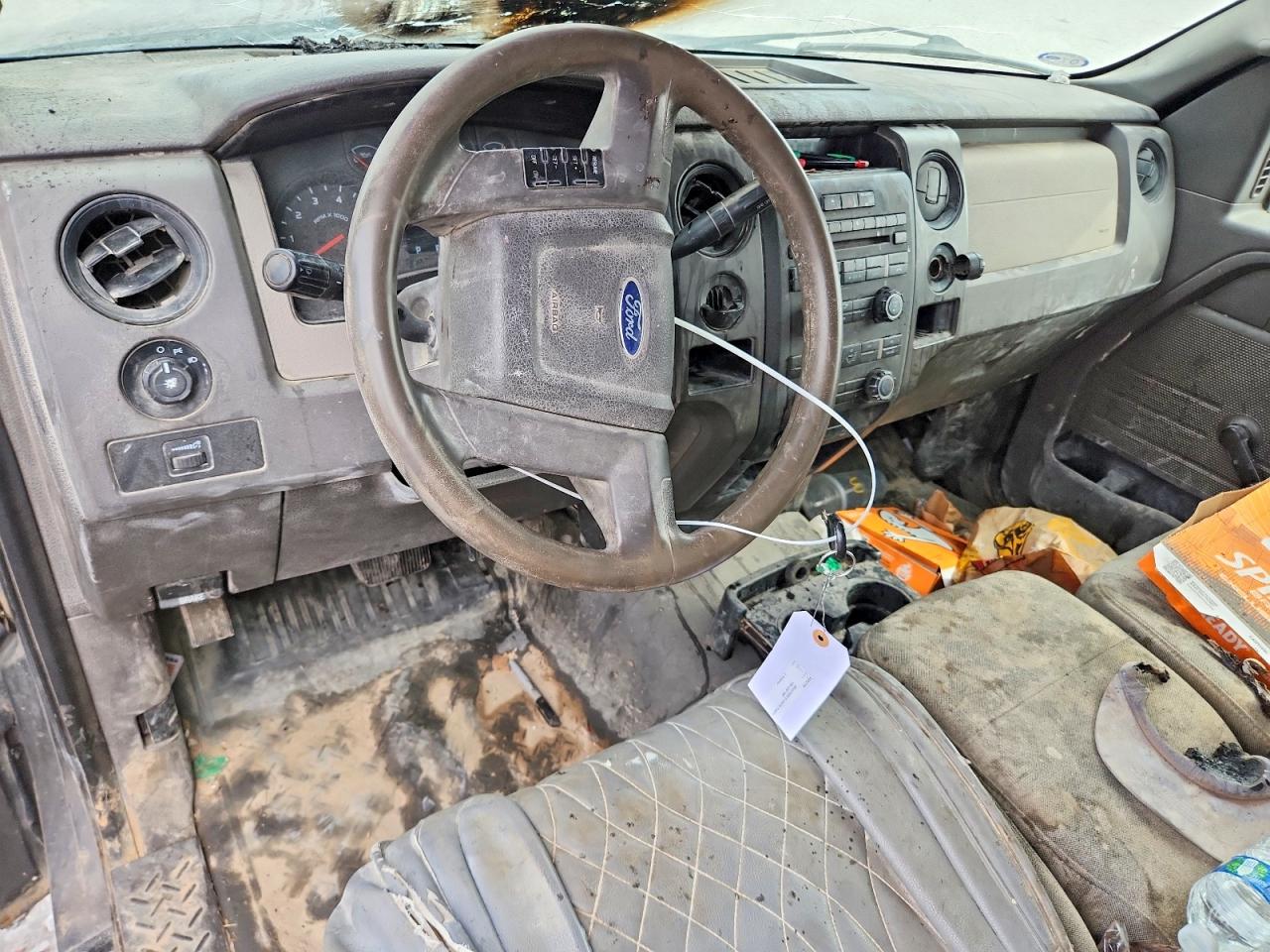 2010 Ford F150 Серый vin: 1FTMF1CW5AKE25368