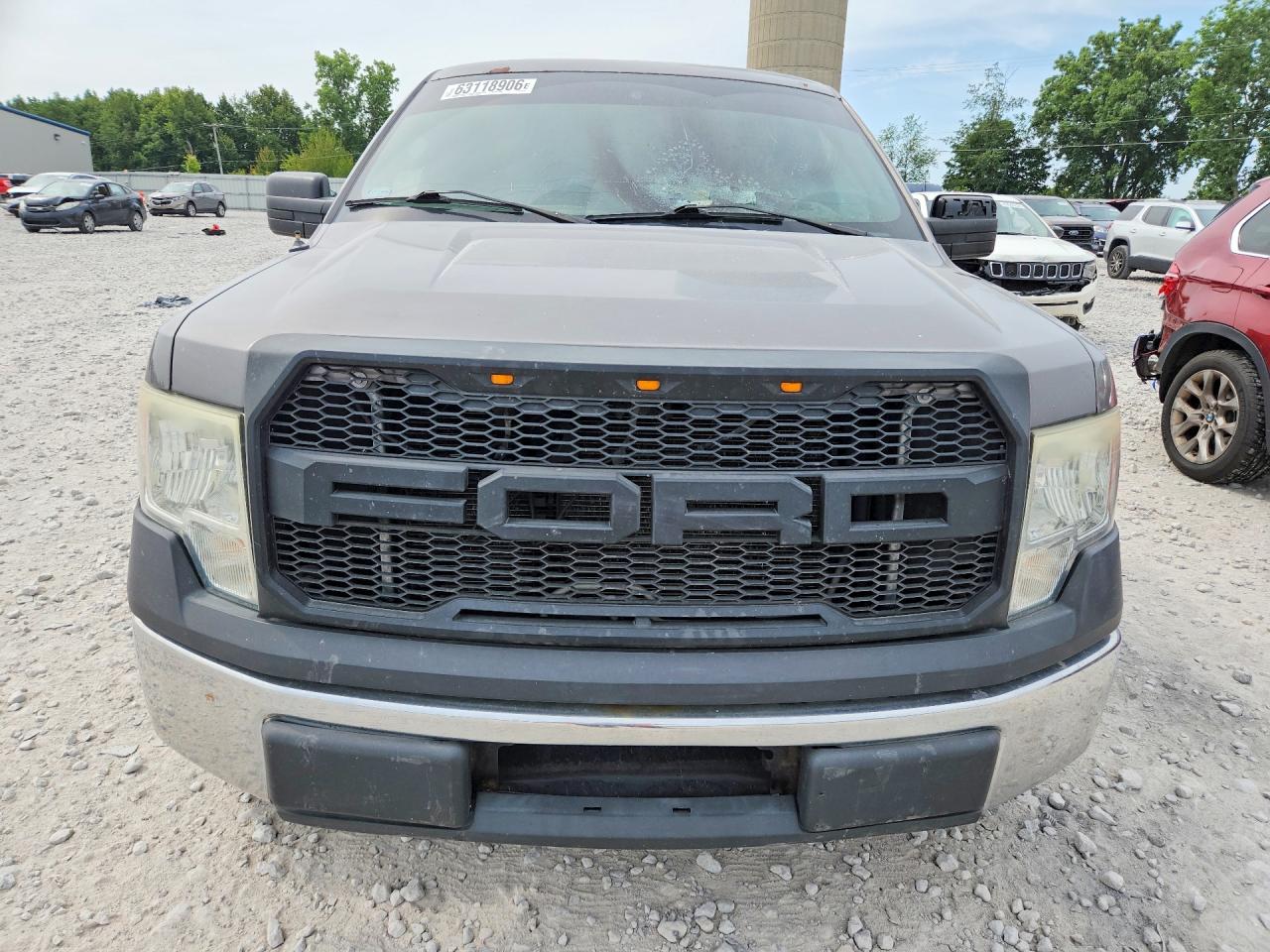 2010 Ford F150 Серый vin: 1FTMF1CW5AKE25368