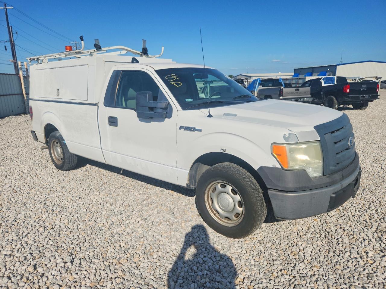 2010 Ford F150 White vin: 1FTMF1CW6AKB11079