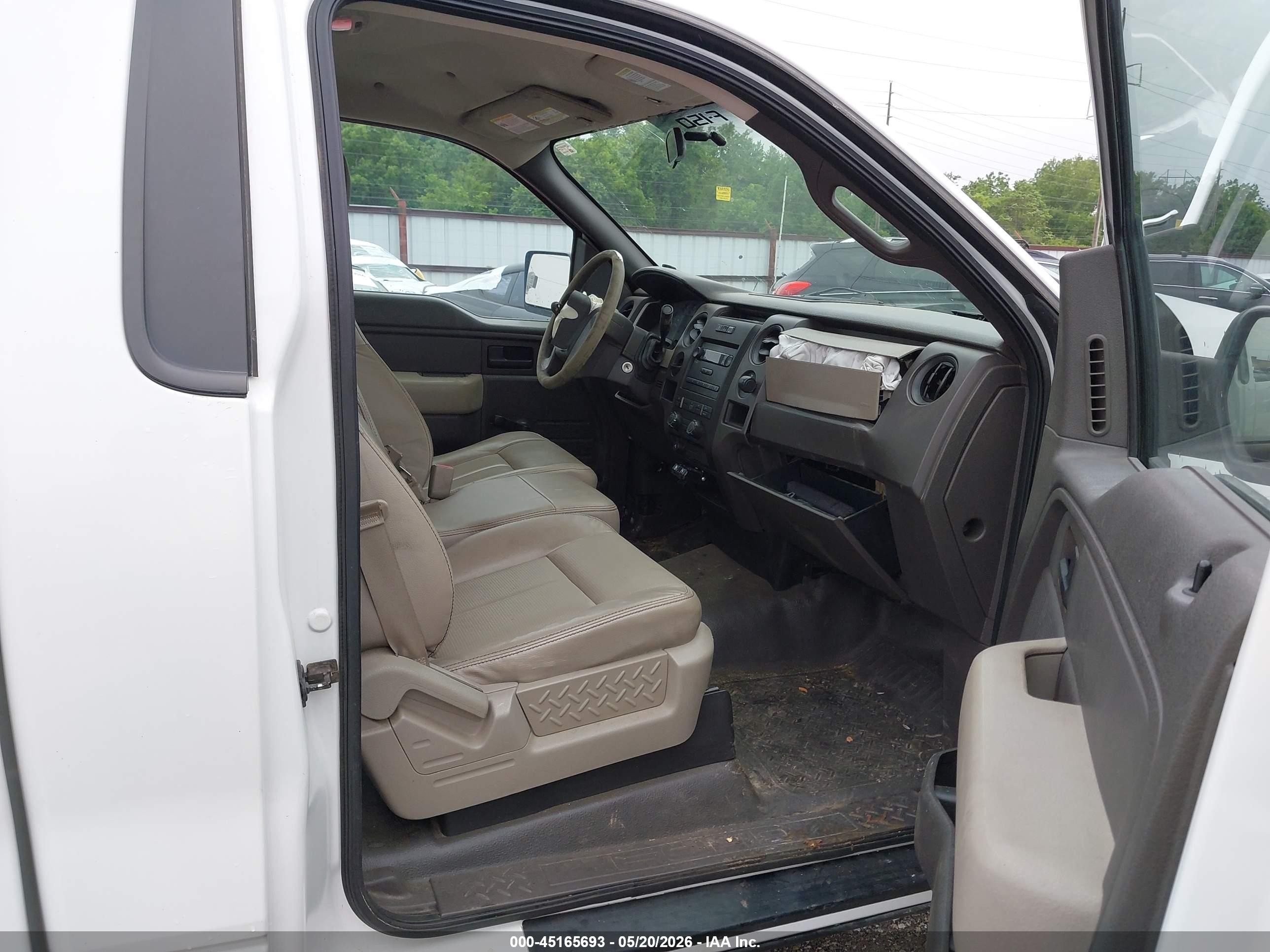 2010 Ford F-150 Stx/xl/xlt White vin: 1FTMF1CW6AKE21944