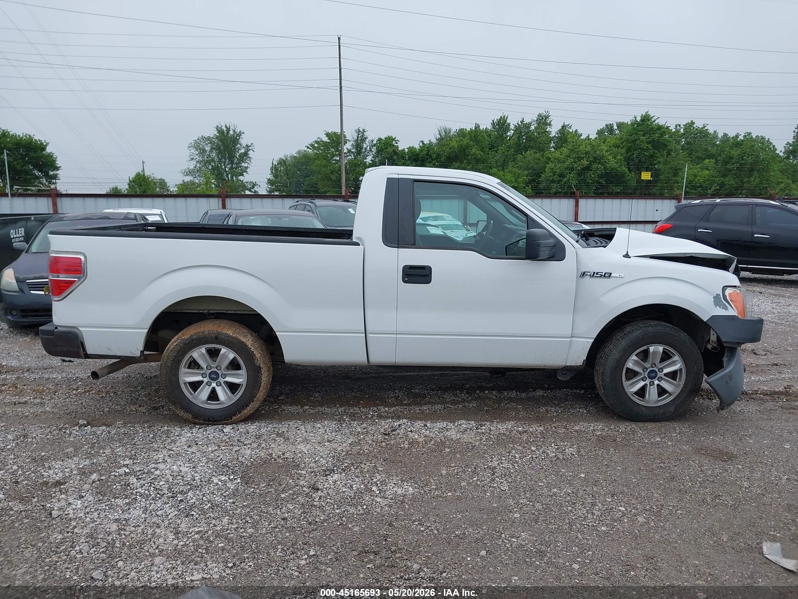 2010 Ford F-150 Stx/xl/xlt White vin: 1FTMF1CW6AKE21944