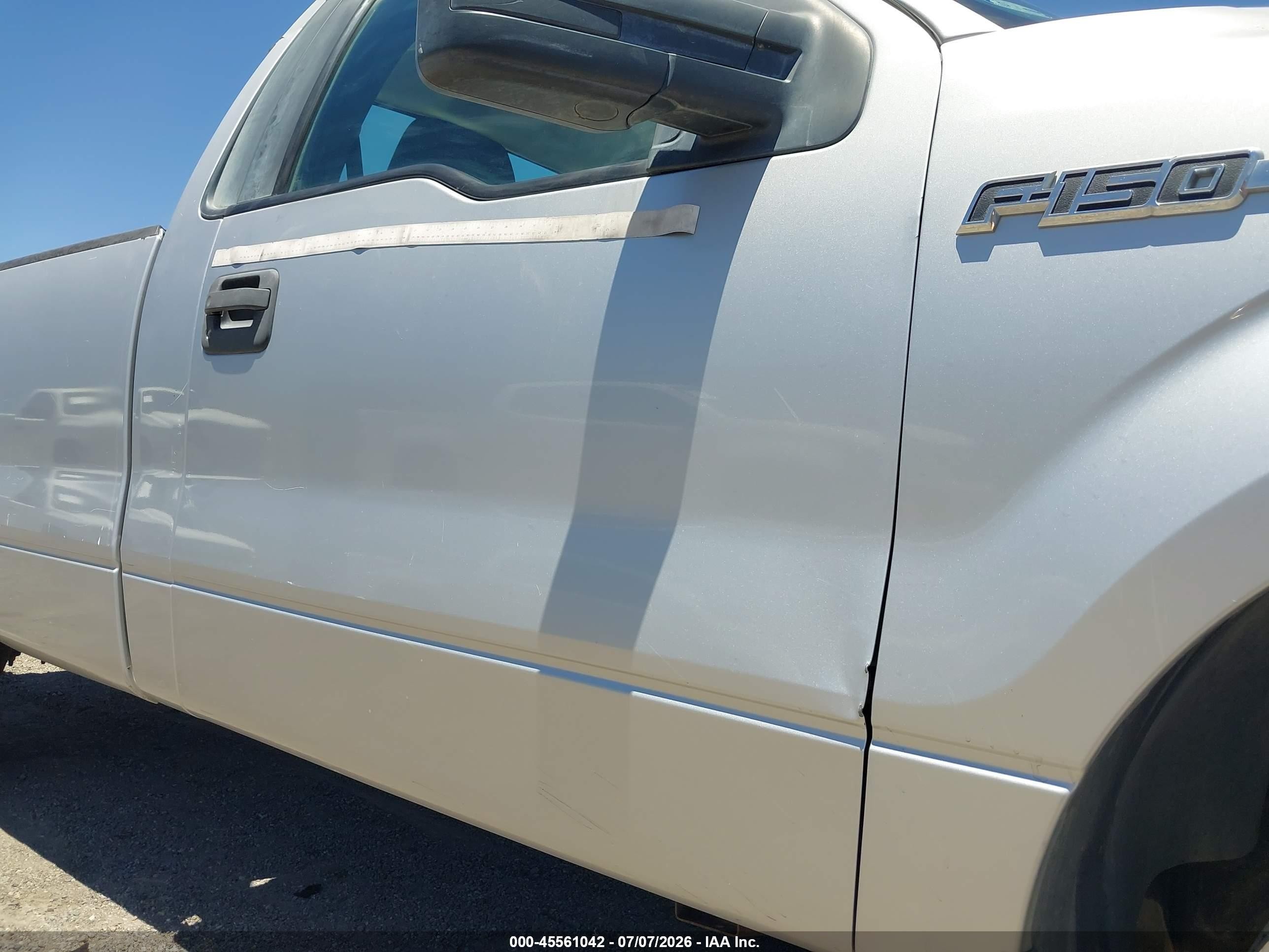 2010 Ford F-150   Silver vin: 1FTMF1CW7AKA24811