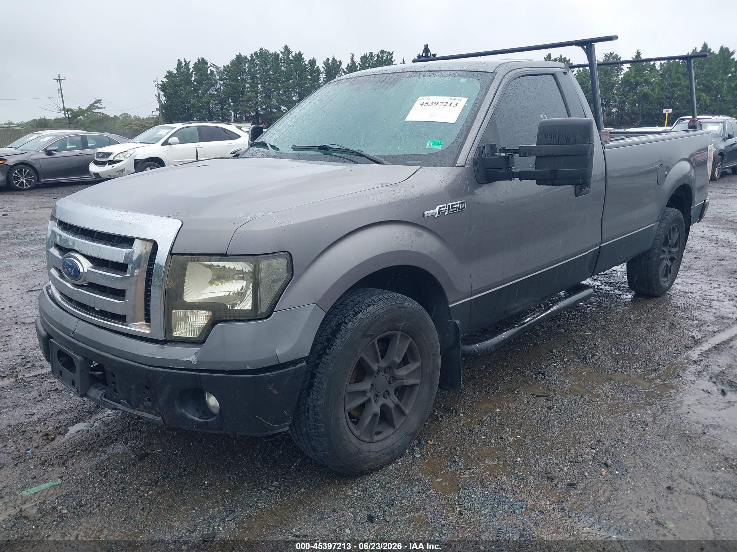 2010 Ford F-150 Stx/xl/xl W/mid-box Prep/xlt/xlt W/mid-box Prep Gray vin: 1FTMF1CW7AKB58783