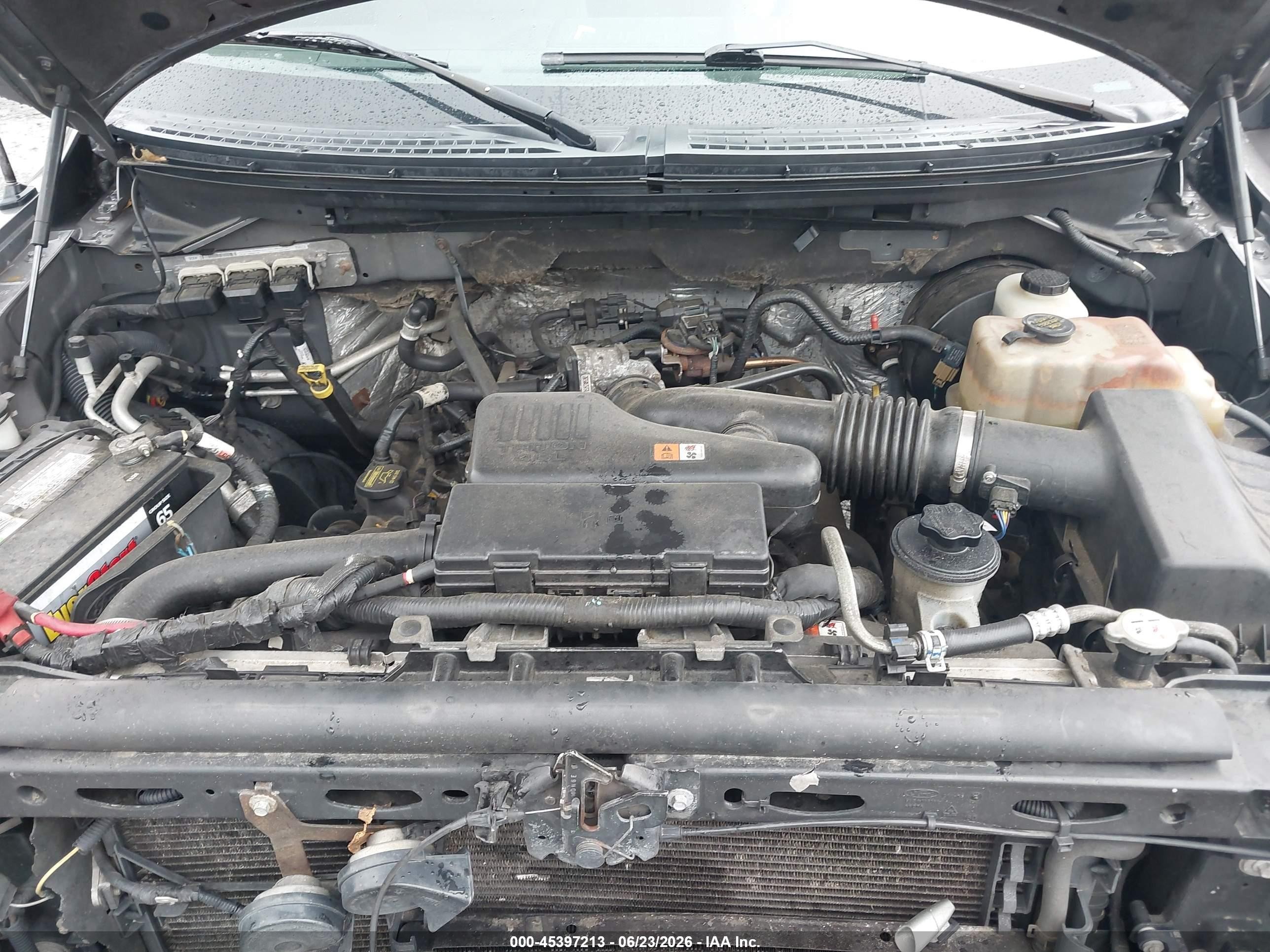 2010 Ford F-150 Stx/xl/xl W/mid-box Prep/xlt/xlt W/mid-box Prep Gray vin: 1FTMF1CW7AKB58783