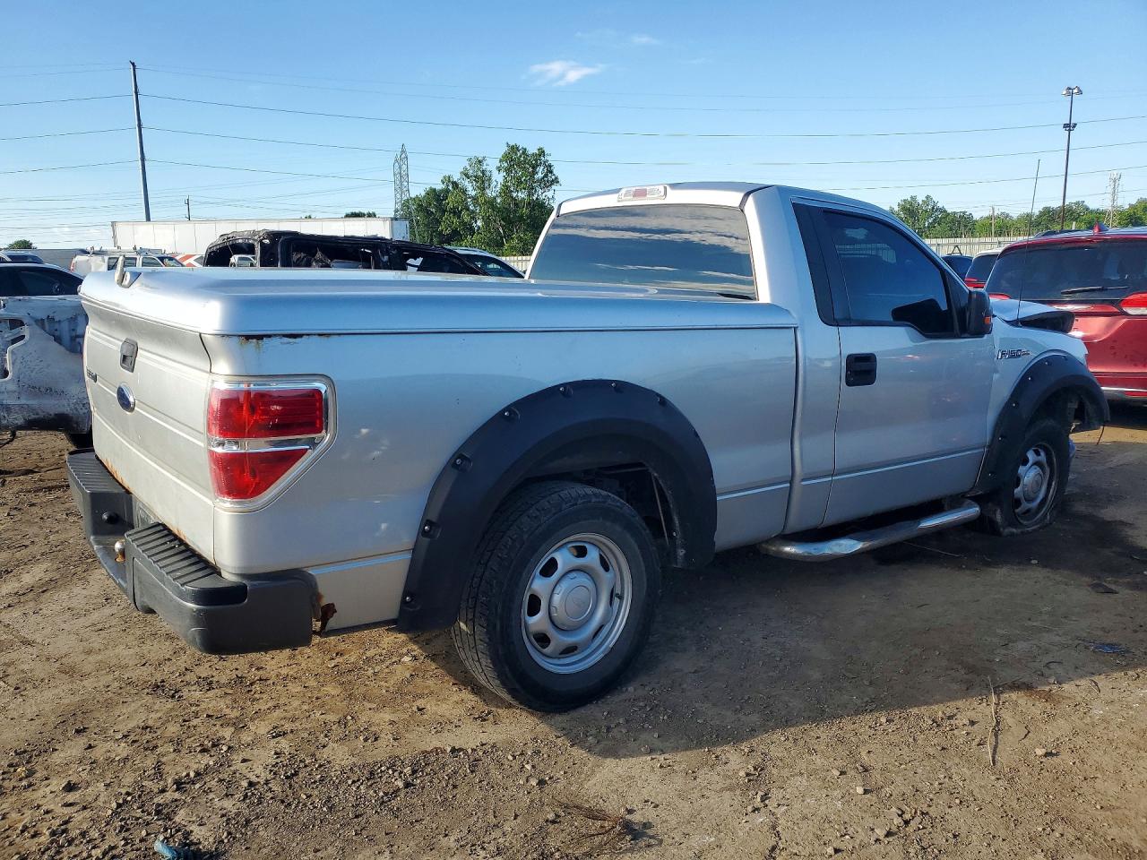 2010 Ford F150 Серебряный vin: 1FTMF1CW8AKA59874