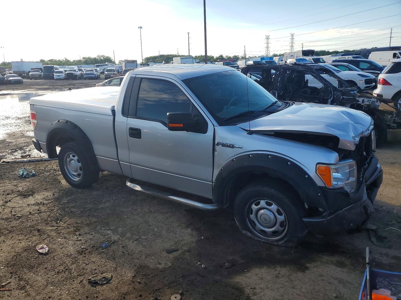 2010 Ford F150 Серебряный vin: 1FTMF1CW8AKA59874
