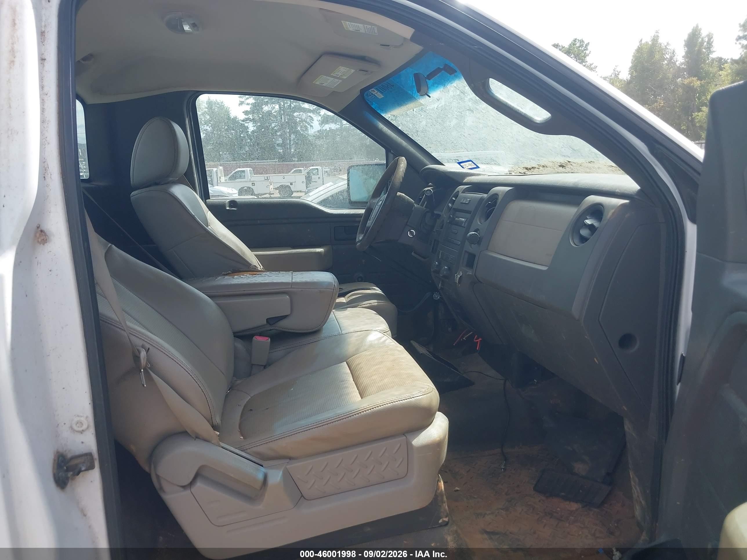 2010 Ford F-150 Stx/xl/xlt/xlt W/mid-box Prep Белый vin: 1FTMF1CW8AKE21282