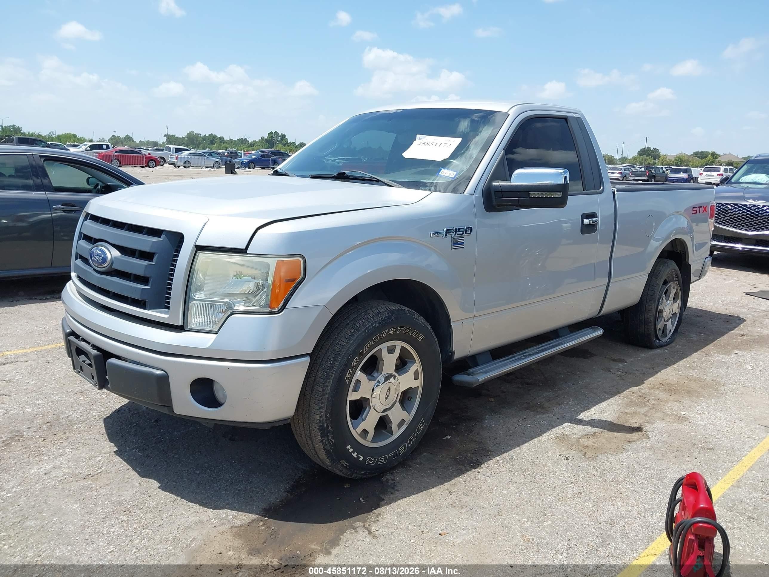 2010 Ford F-150 Stx/xl/xl W/mid-box Prep/xlt/xlt W/mid-box Prep Silver vin: 1FTMF1CW9AKA83178