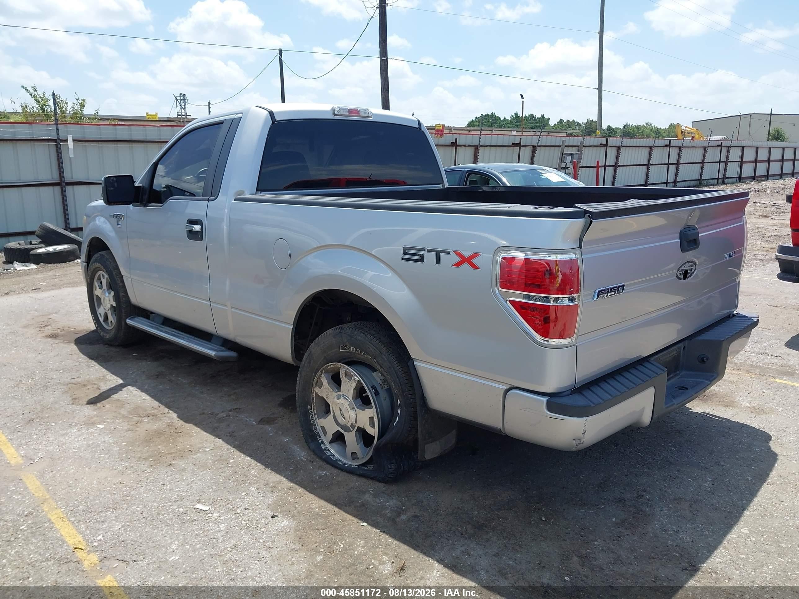 2010 Ford F-150 Stx/xl/xl W/mid-box Prep/xlt/xlt W/mid-box Prep Silver vin: 1FTMF1CW9AKA83178