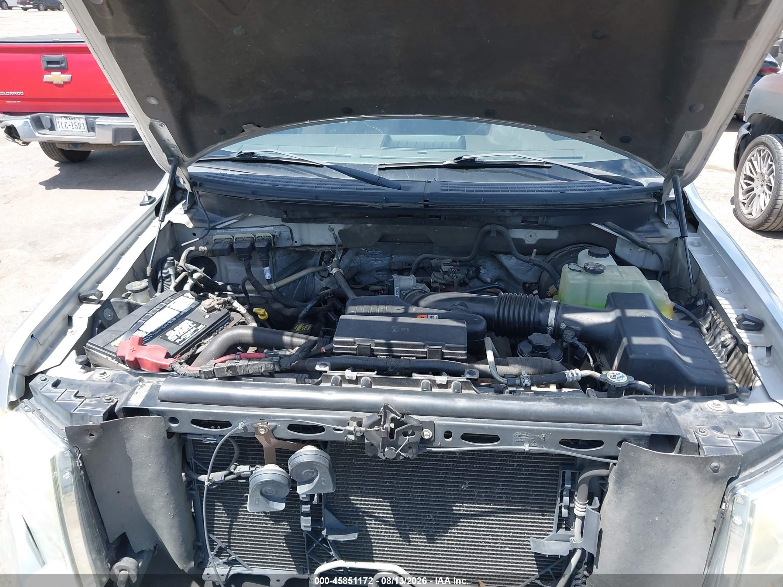 2010 Ford F-150 Stx/xl/xl W/mid-box Prep/xlt/xlt W/mid-box Prep Silver vin: 1FTMF1CW9AKA83178