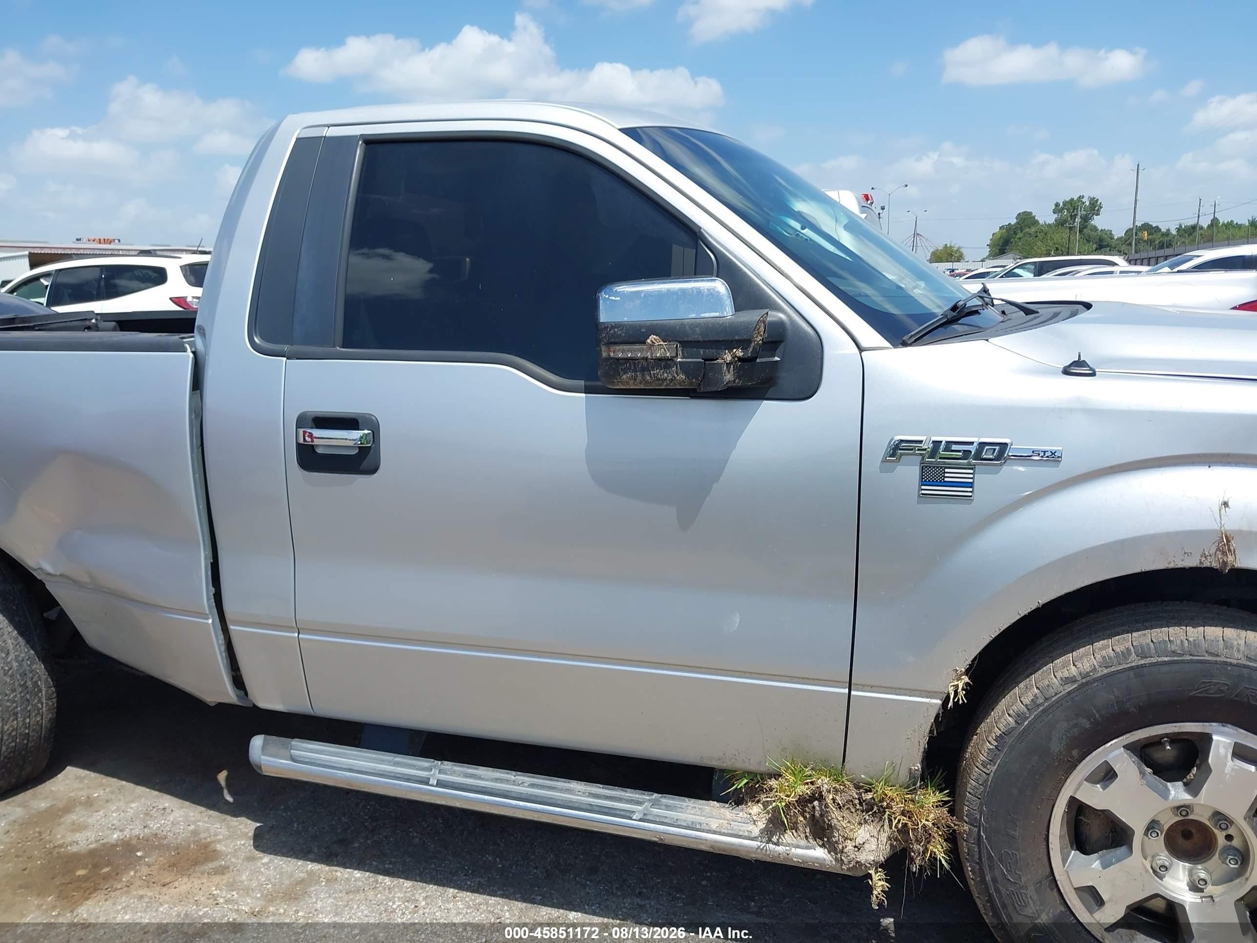 2010 Ford F-150 Stx/xl/xl W/mid-box Prep/xlt/xlt W/mid-box Prep Silver vin: 1FTMF1CW9AKA83178