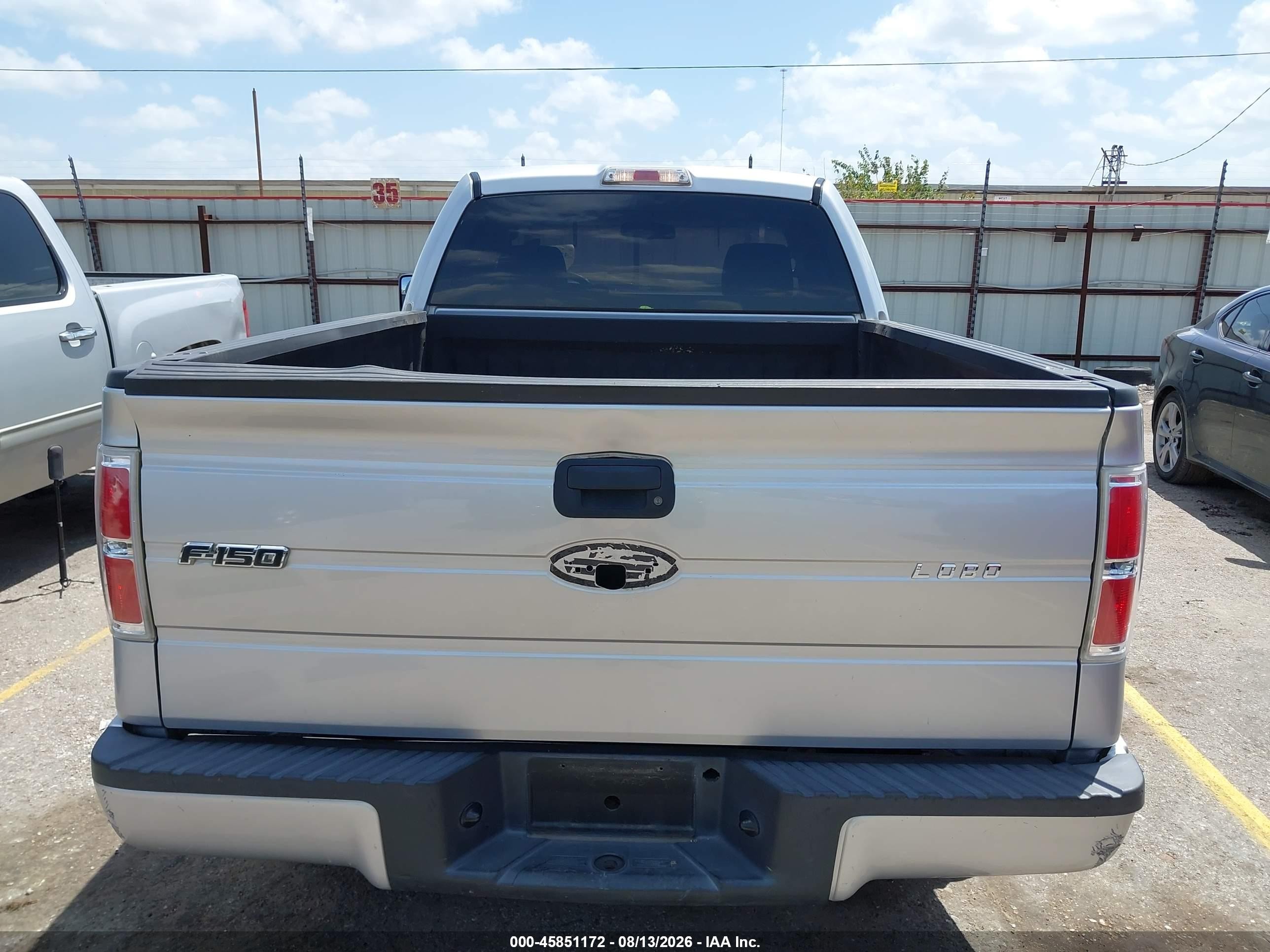 2010 Ford F-150 Stx/xl/xl W/mid-box Prep/xlt/xlt W/mid-box Prep Silver vin: 1FTMF1CW9AKA83178