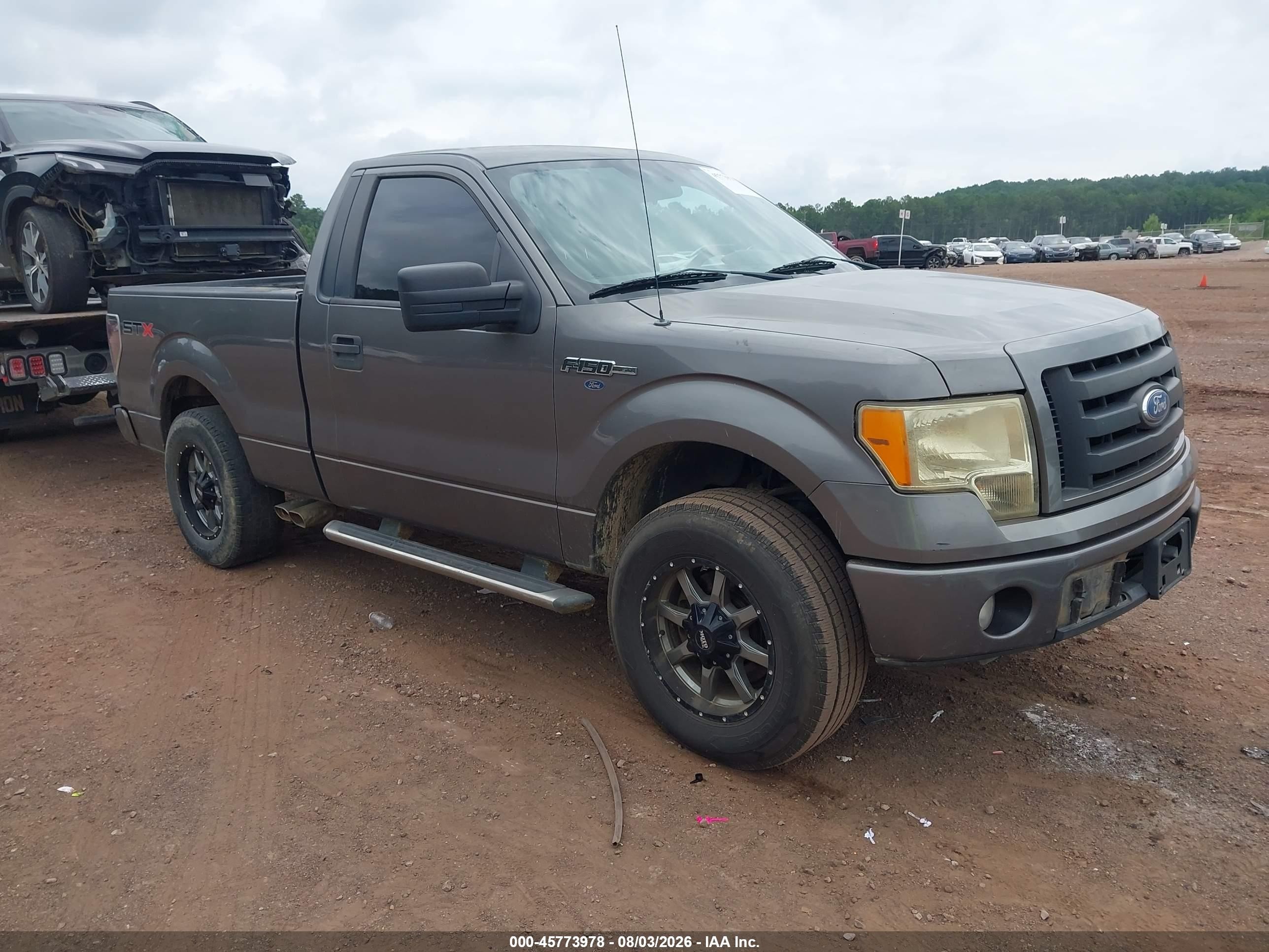 2010 Ford F-150 Stx/xl/xl W/mid-box Prep/xlt/xlt W/mid-box Prep Gray vin: 1FTMF1CWXAFD83322