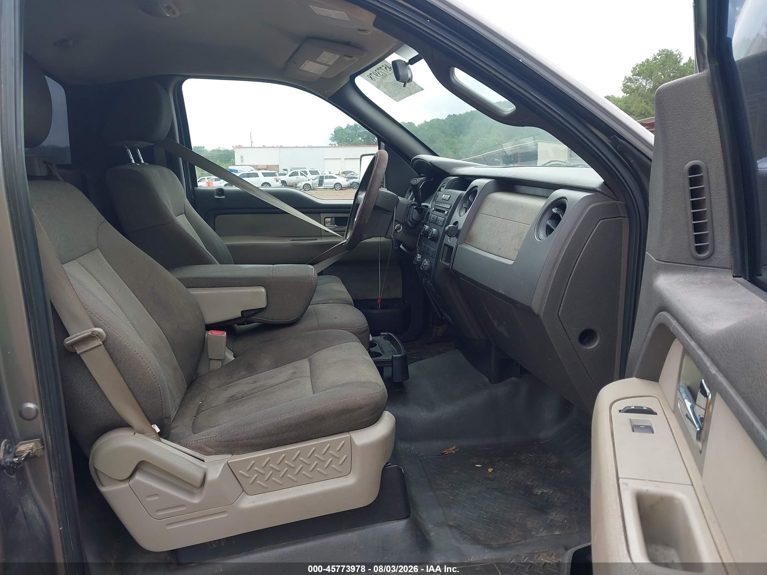 2010 Ford F-150 Stx/xl/xl W/mid-box Prep/xlt/xlt W/mid-box Prep Gray vin: 1FTMF1CWXAFD83322