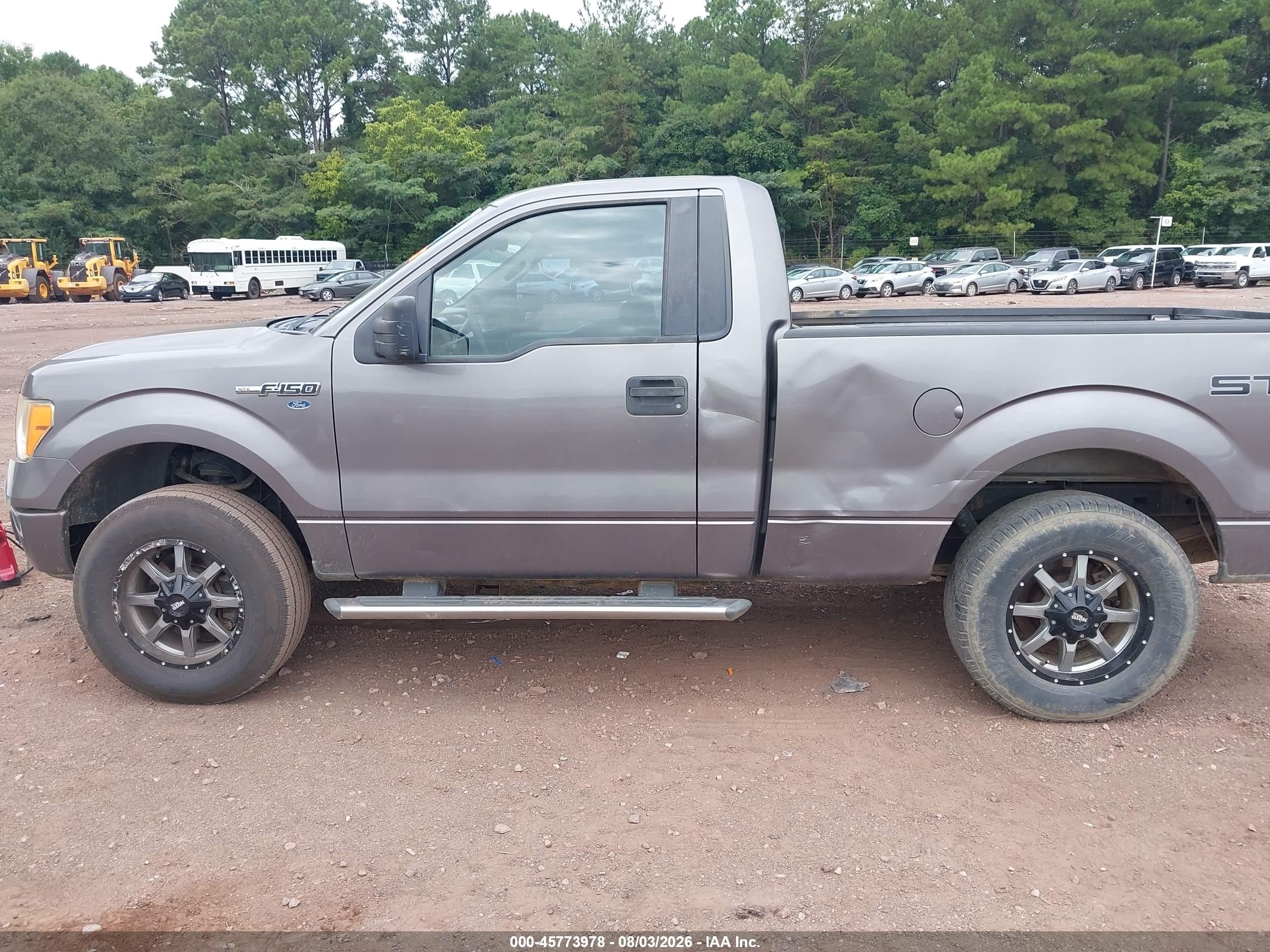 2010 Ford F-150 Stx/xl/xl W/mid-box Prep/xlt/xlt W/mid-box Prep Gray vin: 1FTMF1CWXAFD83322