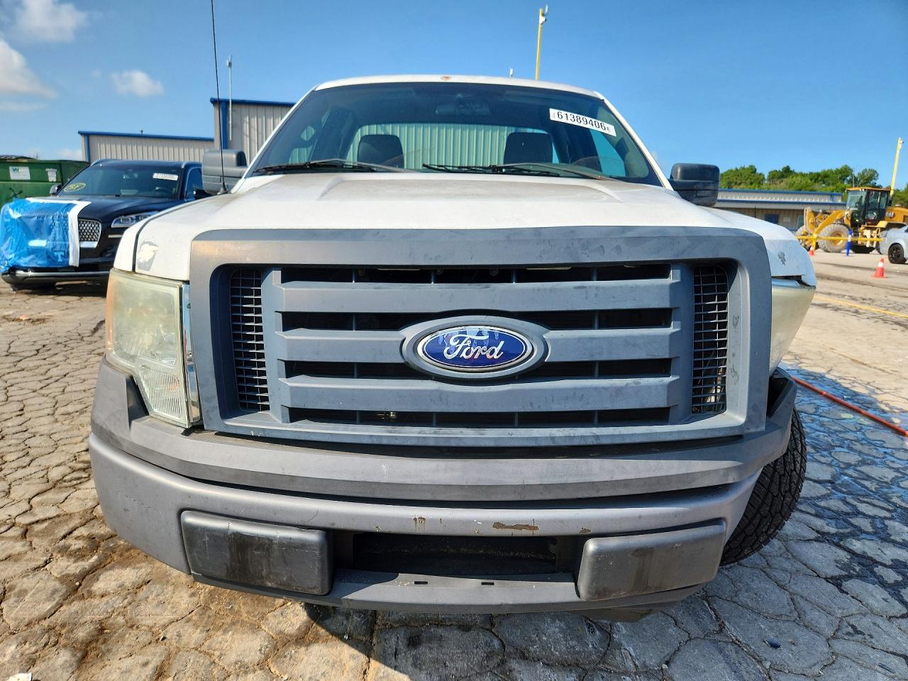 2010 Ford F150 White vin: 1FTMF1CWXAKA66972