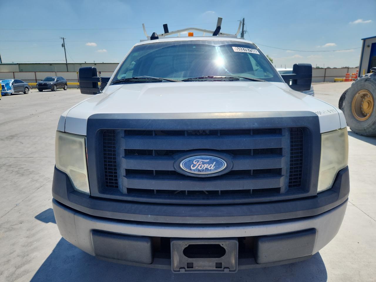 2010 Ford F150 Белый vin: 1FTMF1CWXAKB11067 Damage: Left Head Lamp, Faded, Repair Required