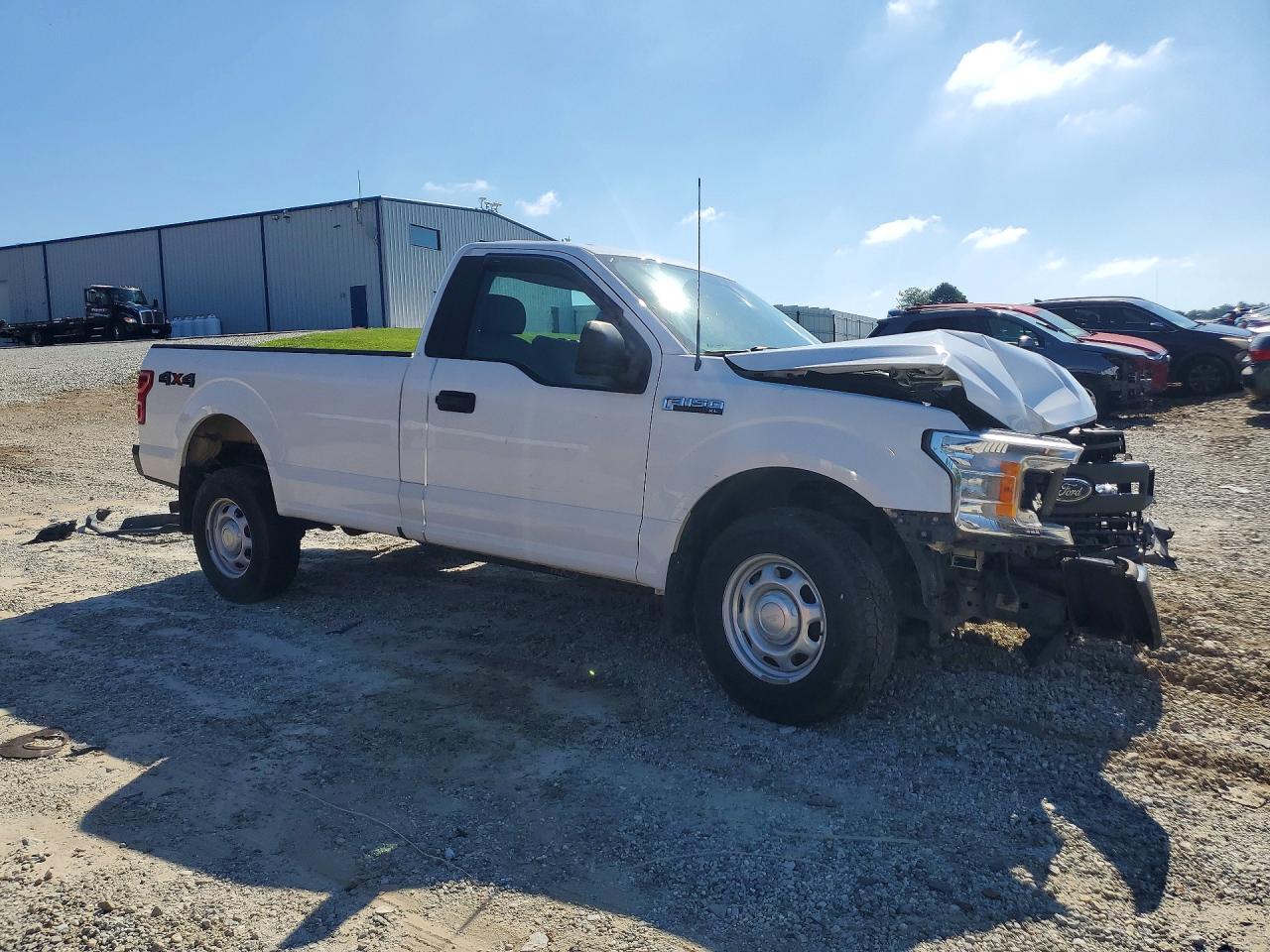 2020 Ford F150 White vin: 1FTMF1E54LKF20642
