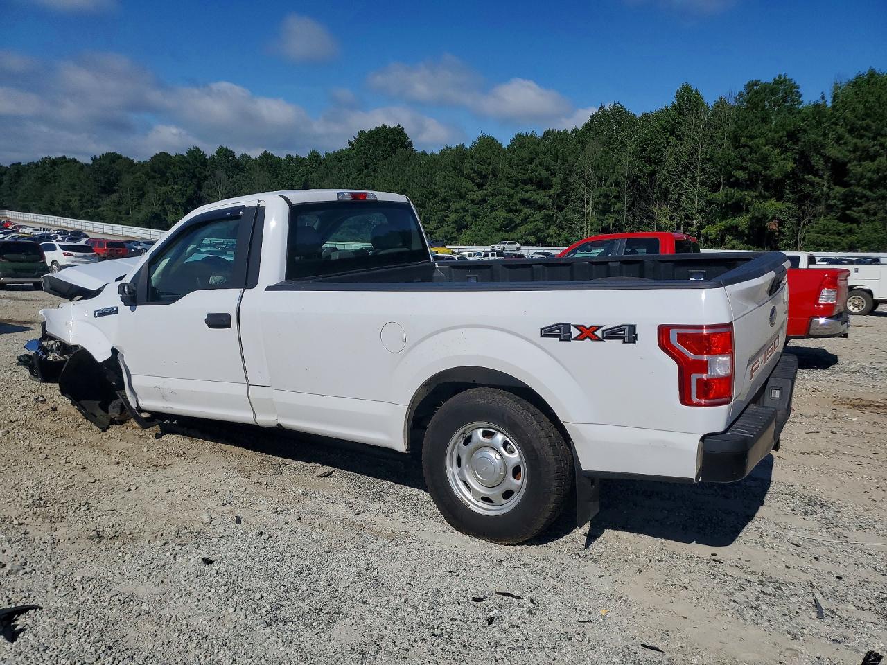 2020 Ford F150 White vin: 1FTMF1E54LKF20642