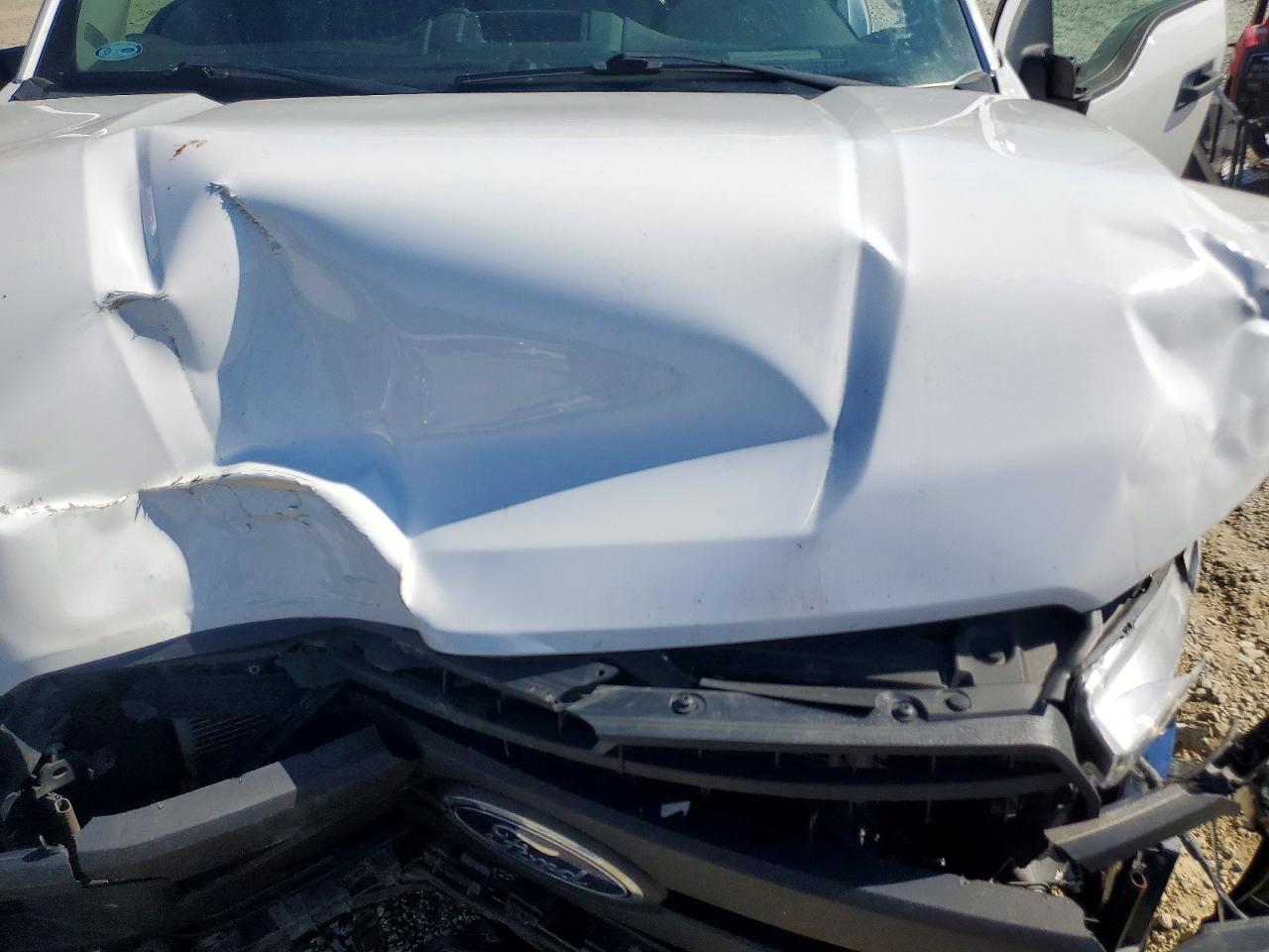 2020 Ford F150 White vin: 1FTMF1E54LKF20642