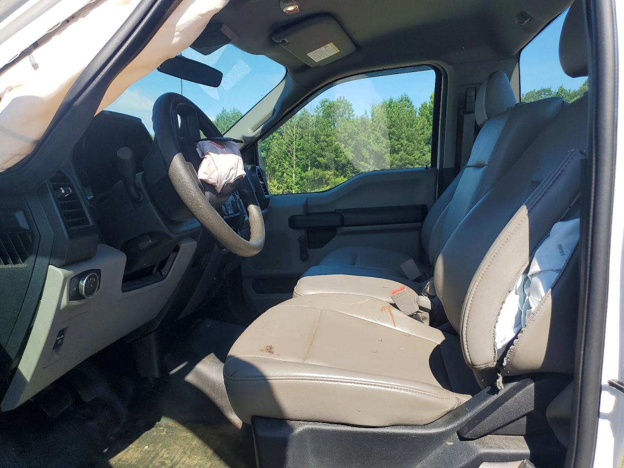 2020 Ford F150 White vin: 1FTMF1E54LKF20642