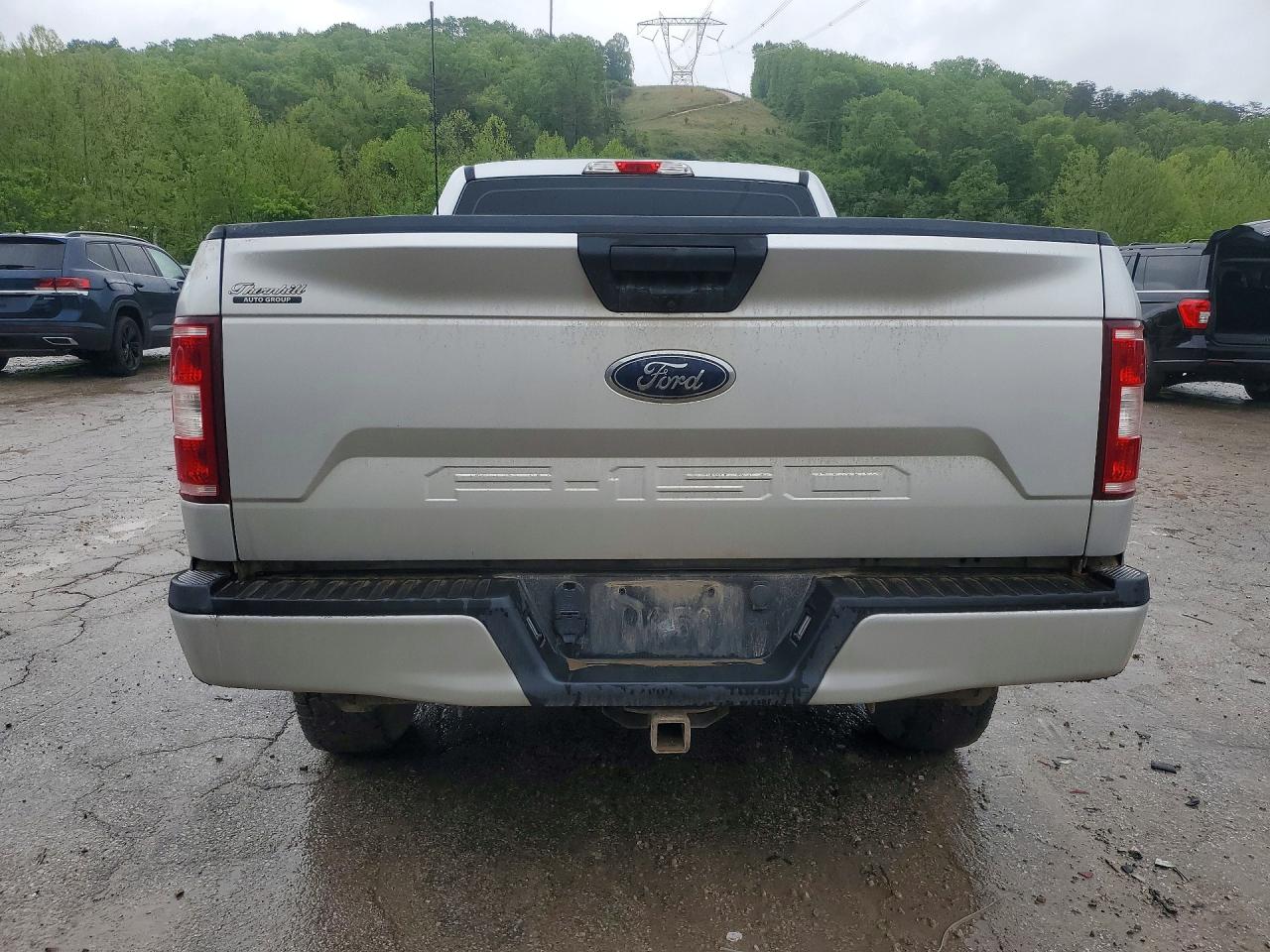 2019 Ford F150 Silver vin: 1FTMF1E5XKKF13144